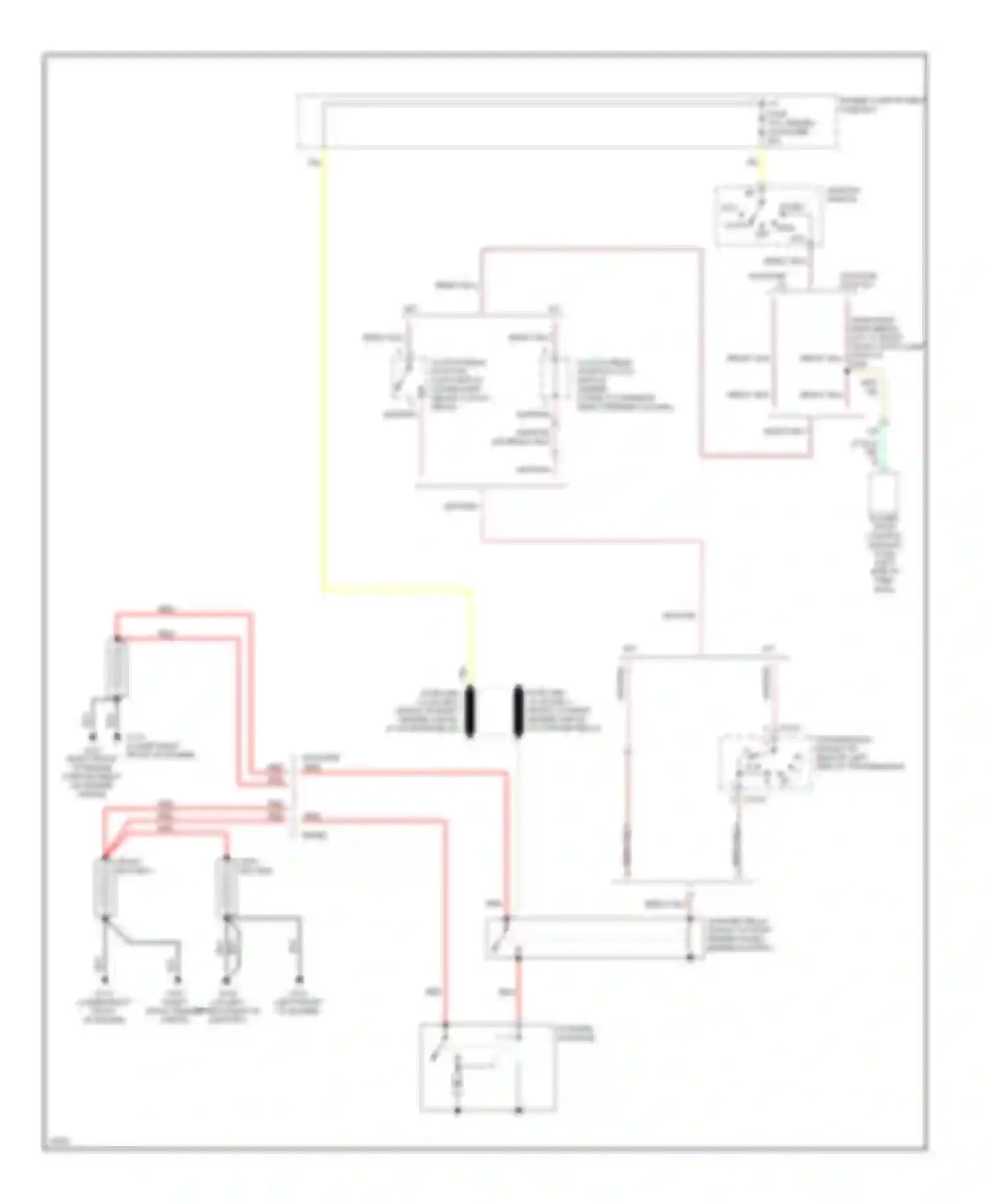 Pickup F350 Ford  (1996-1997): Starting circuit