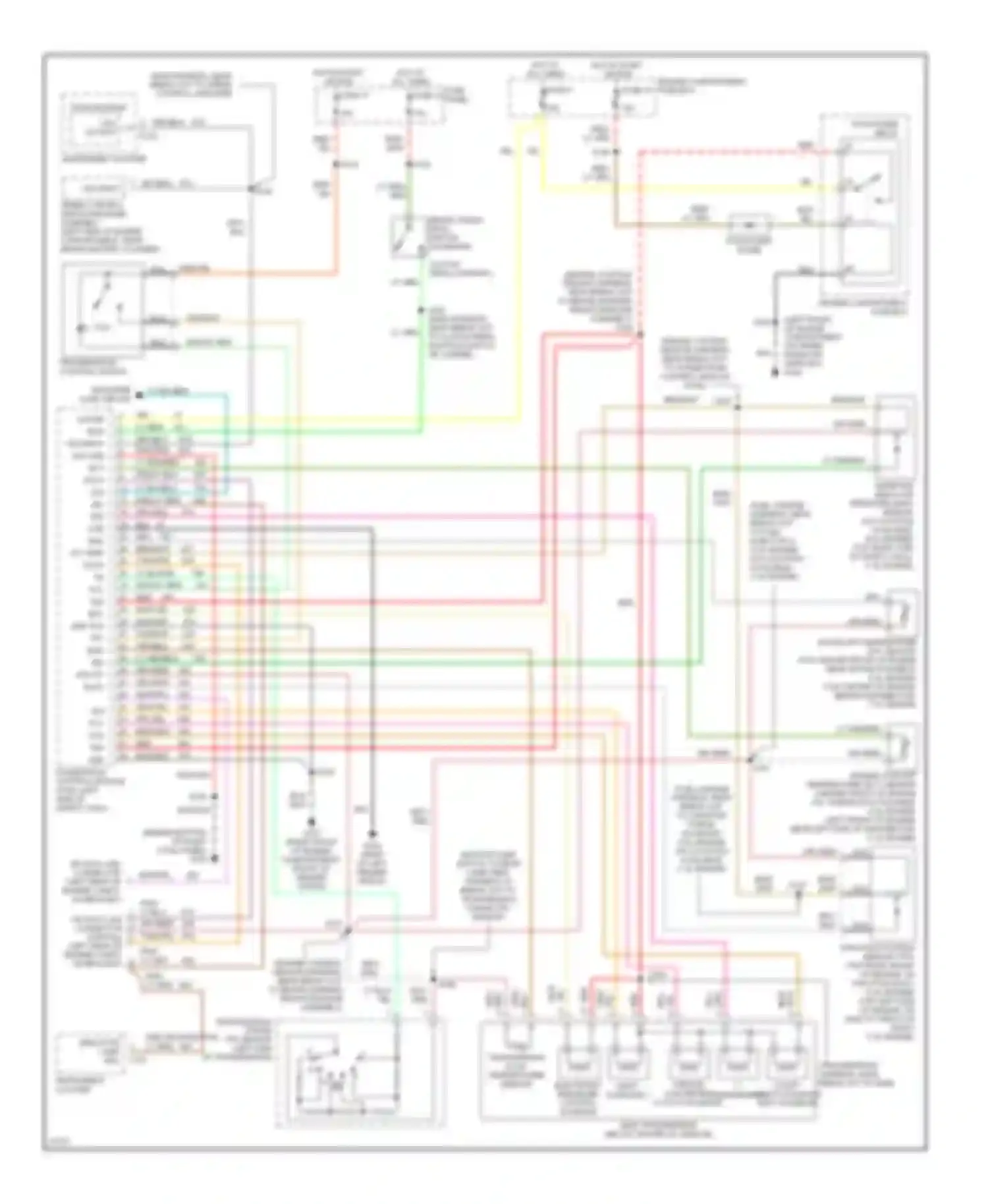 Pickup F350 Ford  (1996-1997): 5.8l, transmission circuit