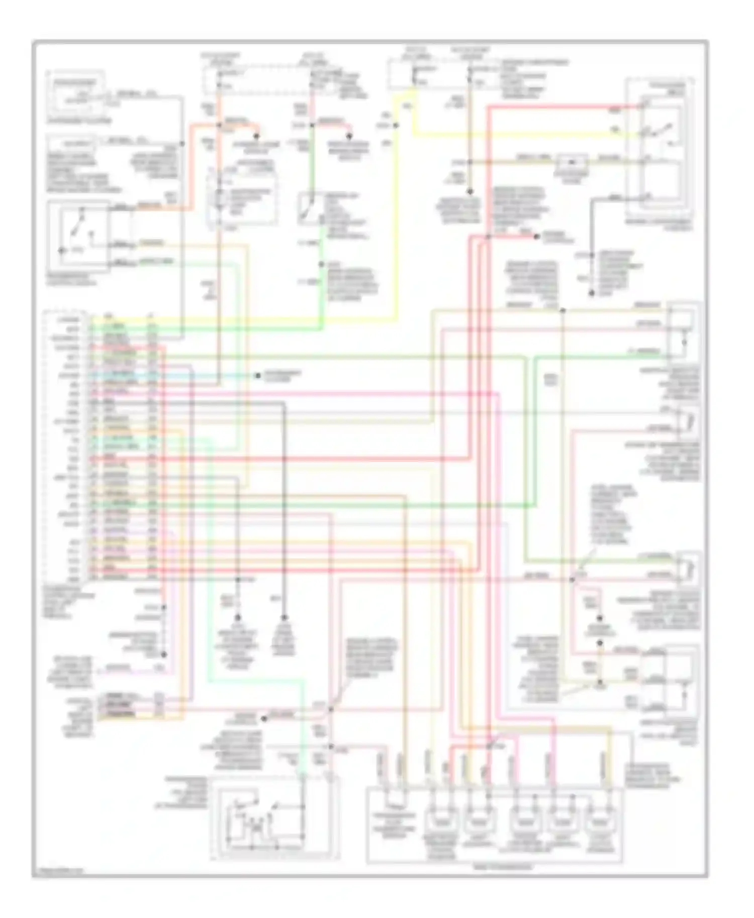 Pickup F350 Ford  (1996-1997): 7.5l, transmission circuit, 49 states or super duty