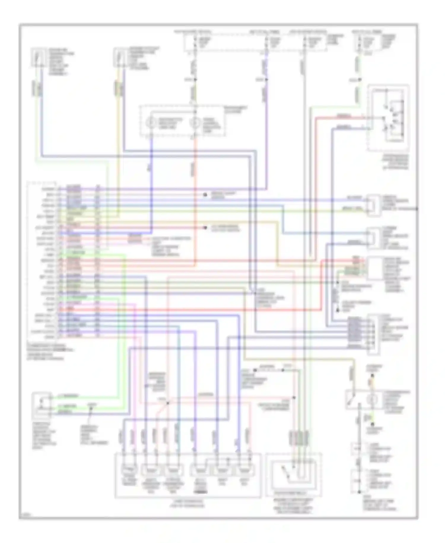 Probe Ford II (1992-1997): 2.0l, transmission circuit