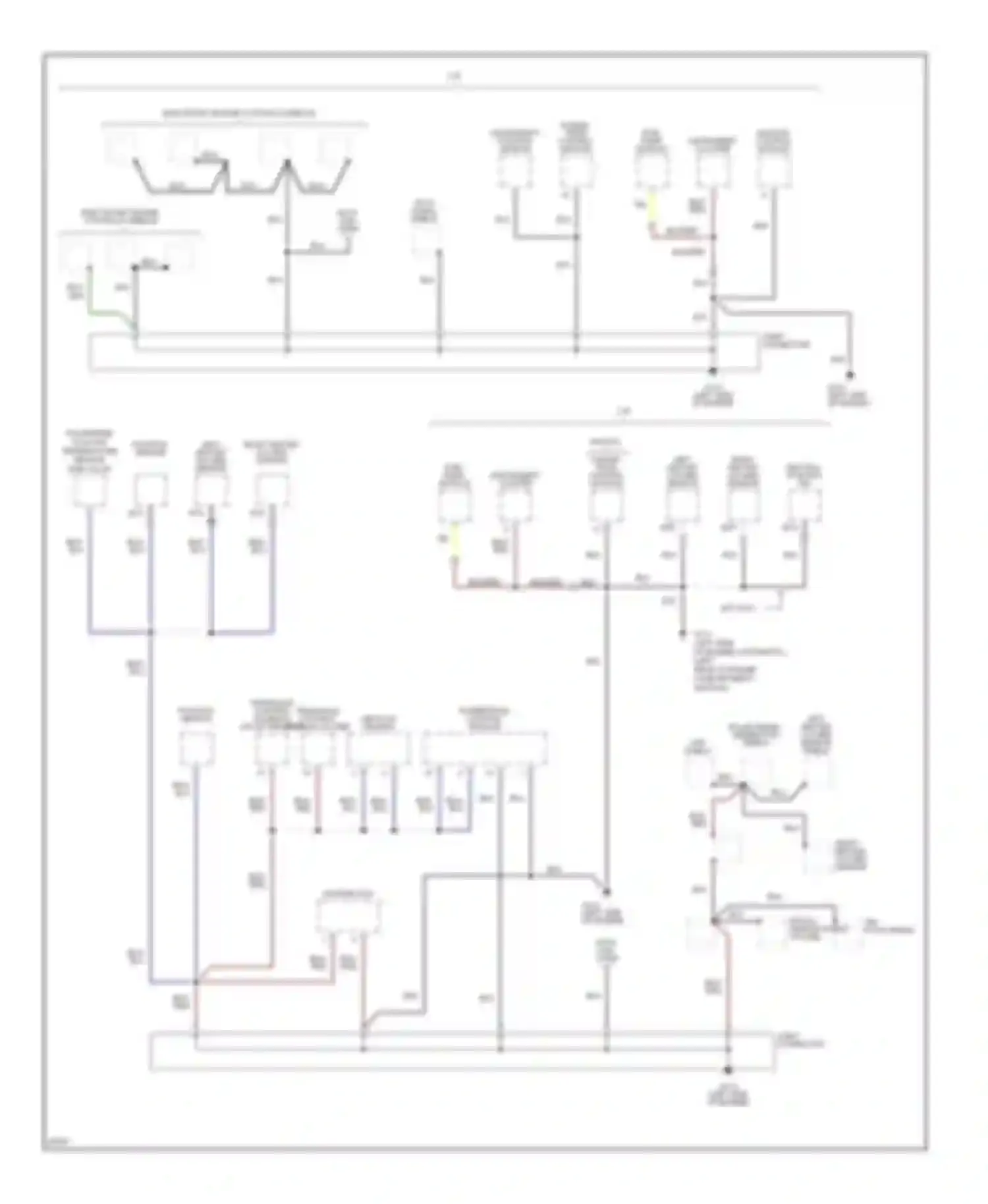 Wiring diagram electronic engine controls shields for Ford Probe II (1992-1997) (1 of 1)