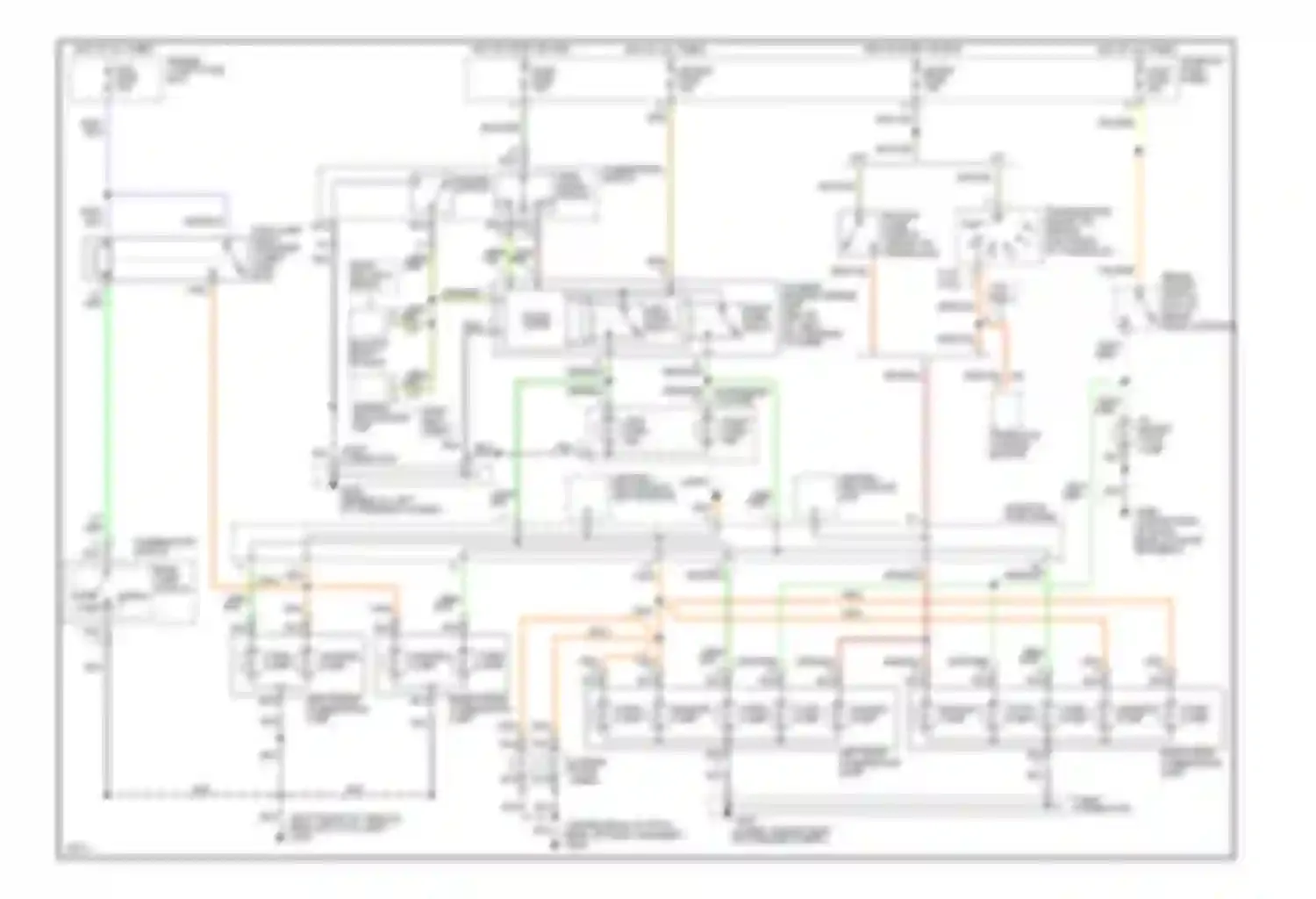 Wiring diagram left turn ind for Ford Probe II (1992-1997) (1 of 1)