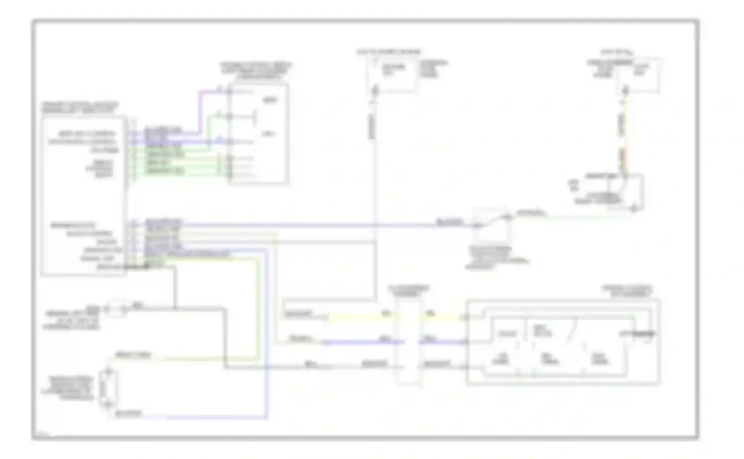 Wiring diagram position input for Ford Probe II (1992-1997) (1 of 3)