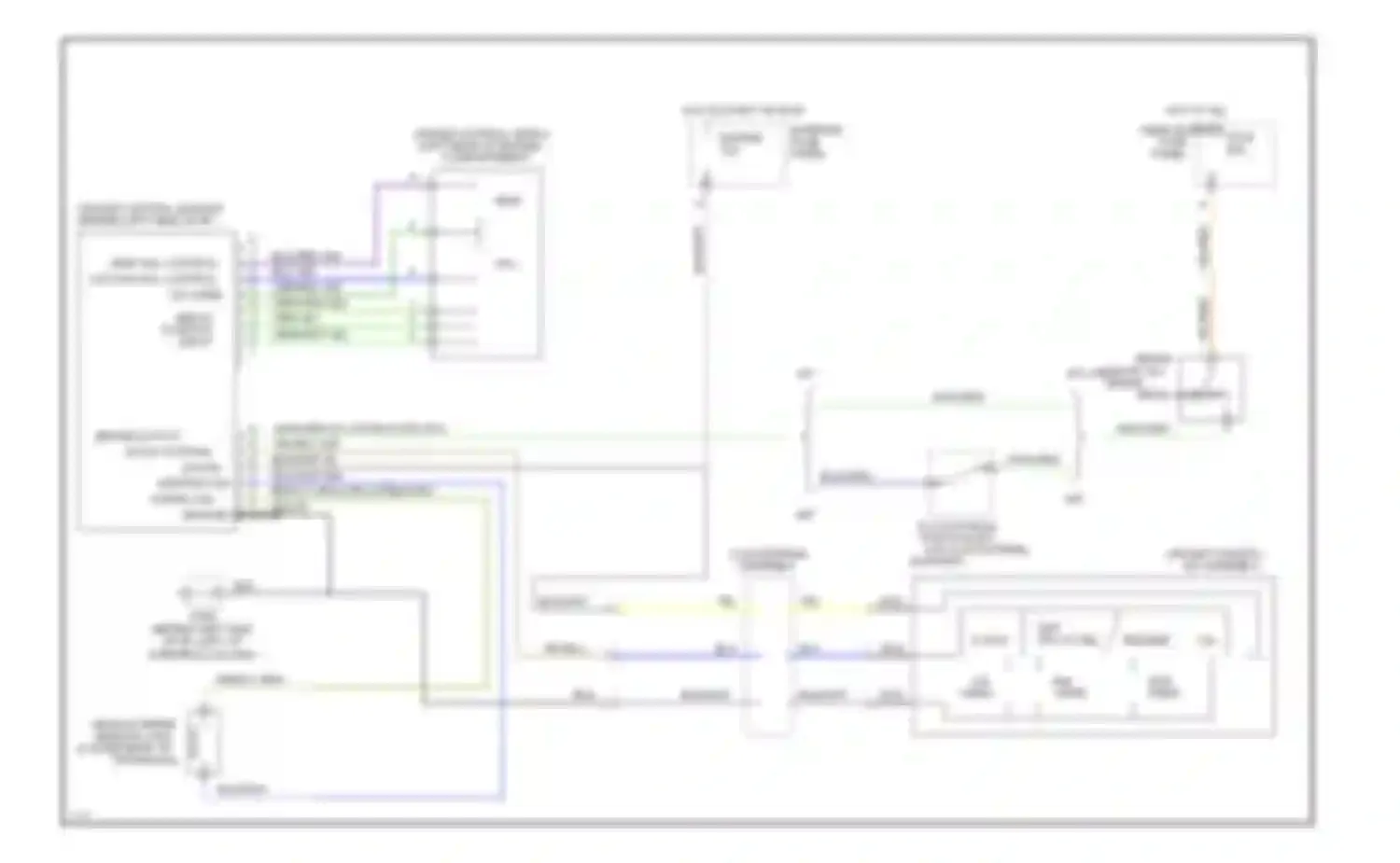 Wiring diagram position input for Ford Probe II (1992-1997) (3 of 3)