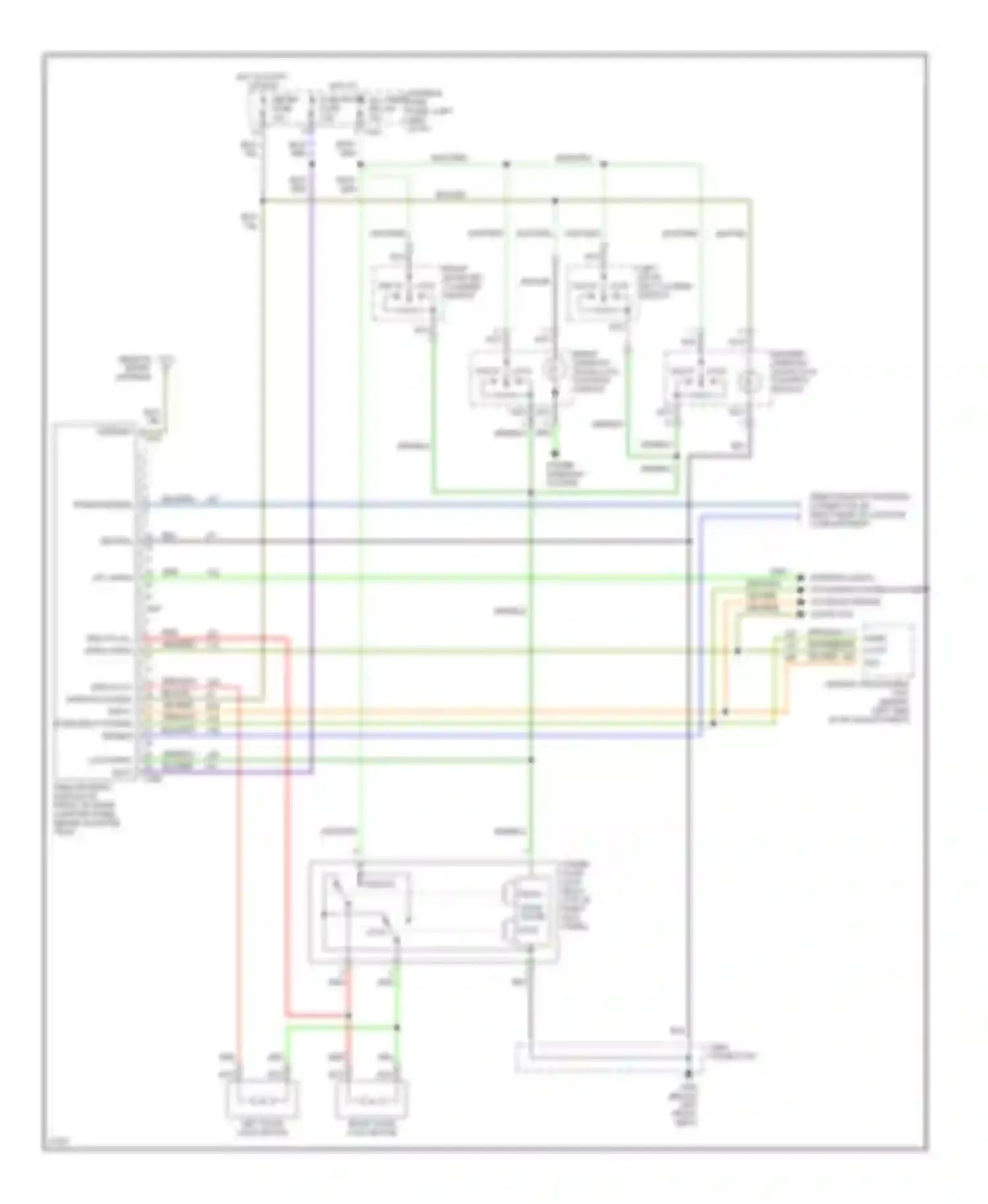 Wiring diagram prgrm enable for Ford Probe II (1992-1997) (1 of 1)