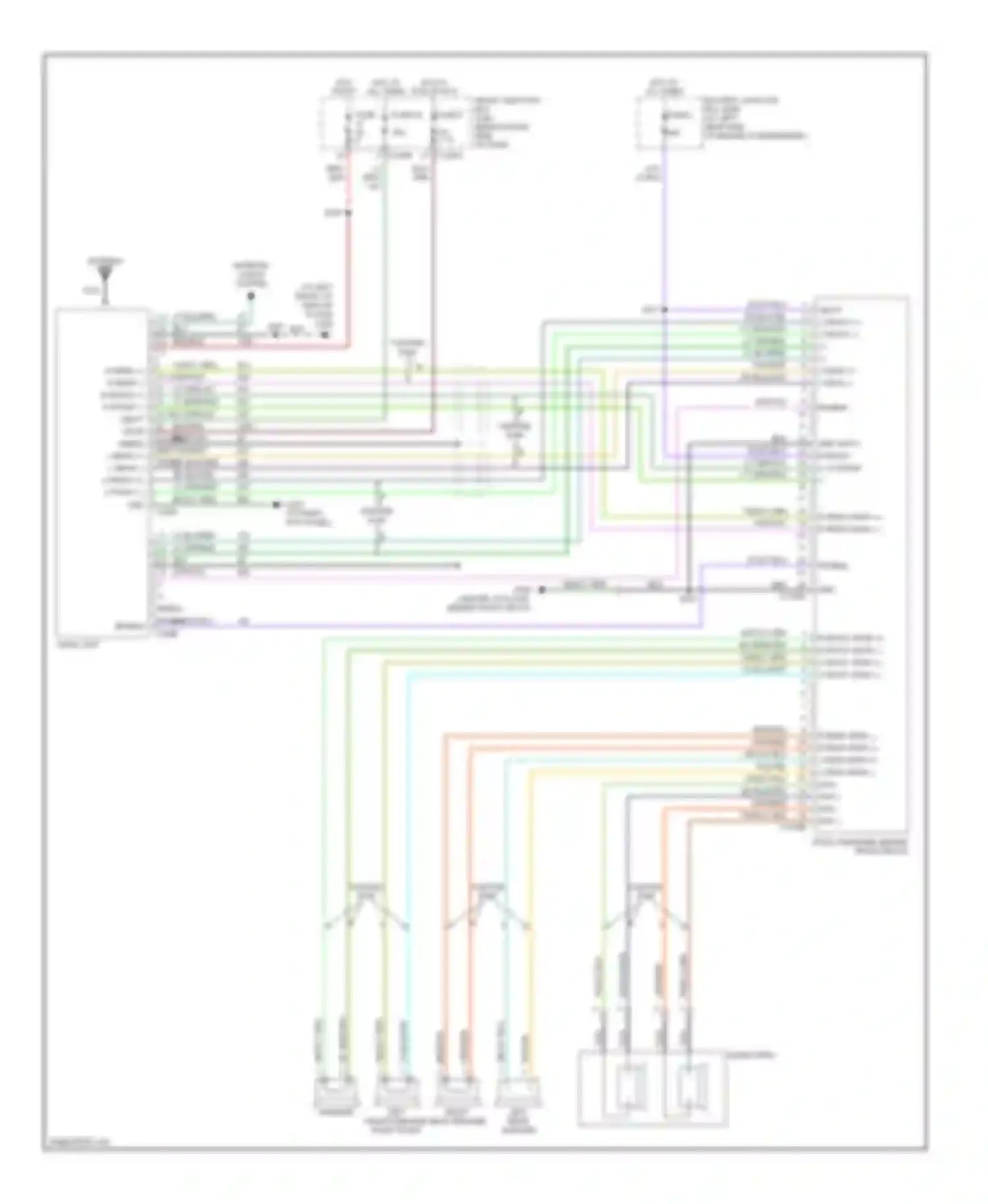 Wiring diagram hot in for Ford Ranger I (1998-2006) (10 of 10)