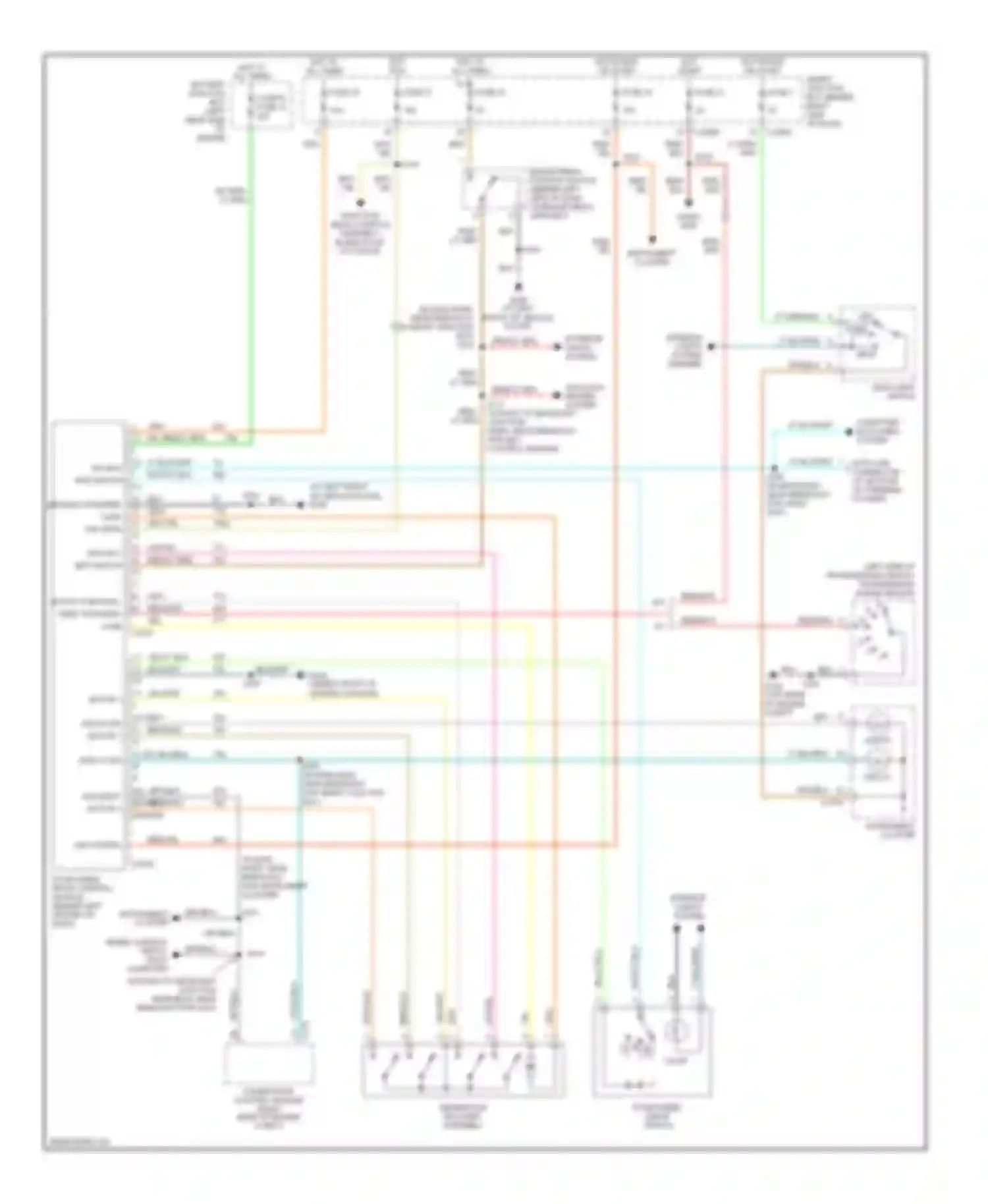 Wiring diagram fuse 32 for Ford Ranger I (1998-2006)