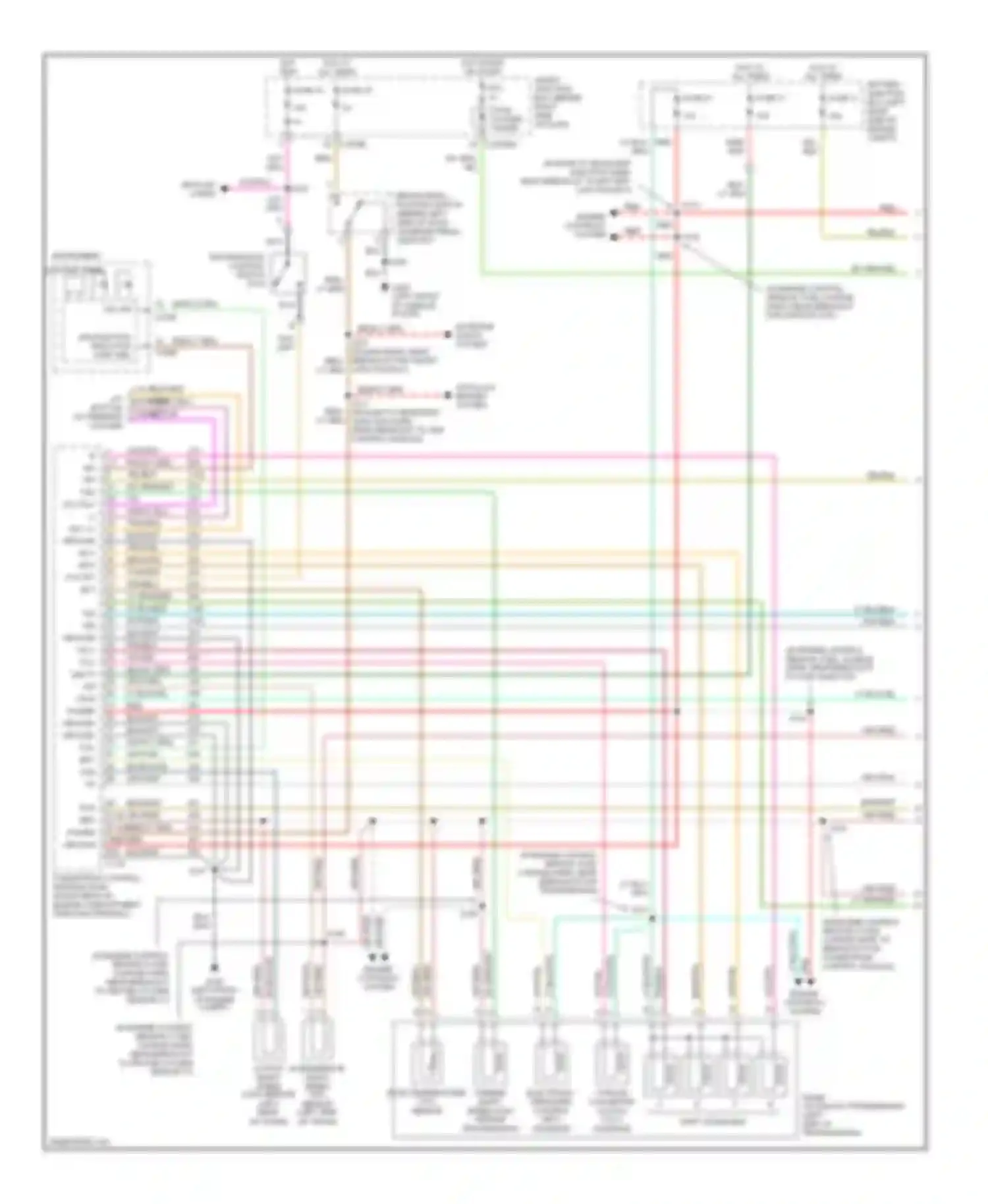 Wiring diagram lt blu/blk for Ford Ranger I (1998-2006) (15 of 21)