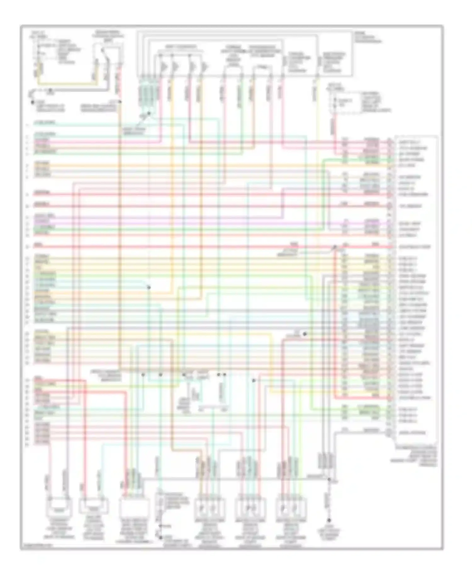 Wiring diagram lt grn/org for Ford Ranger I (1998-2006) (10 of 10)
