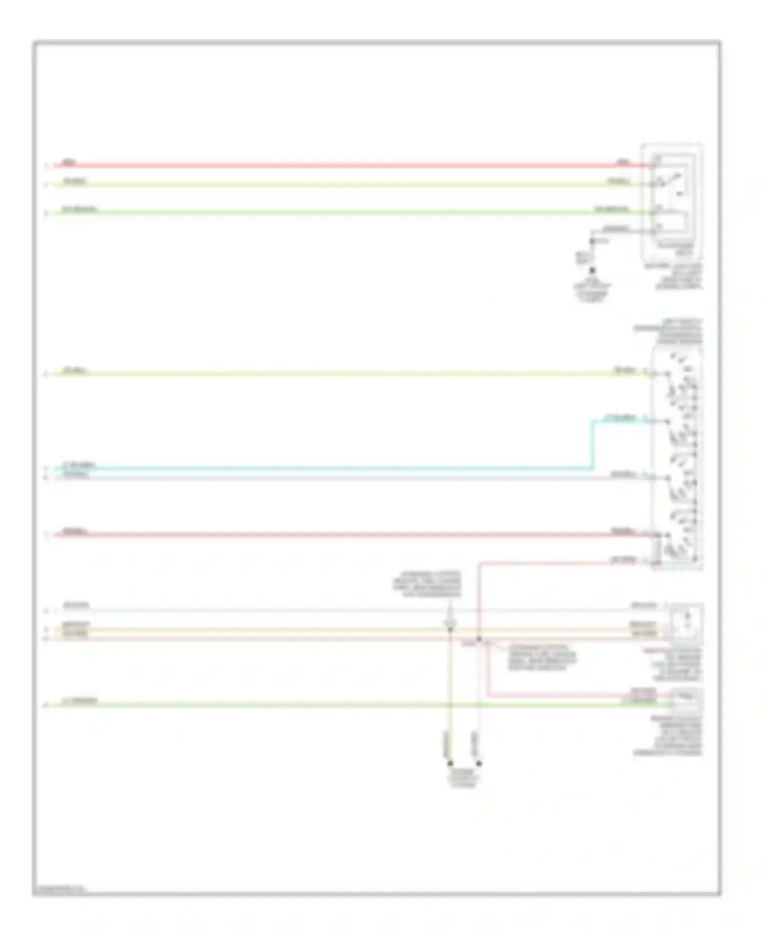 Wiring diagram lt grn/red for Ford Ranger I (1998-2006) (1 of 11)