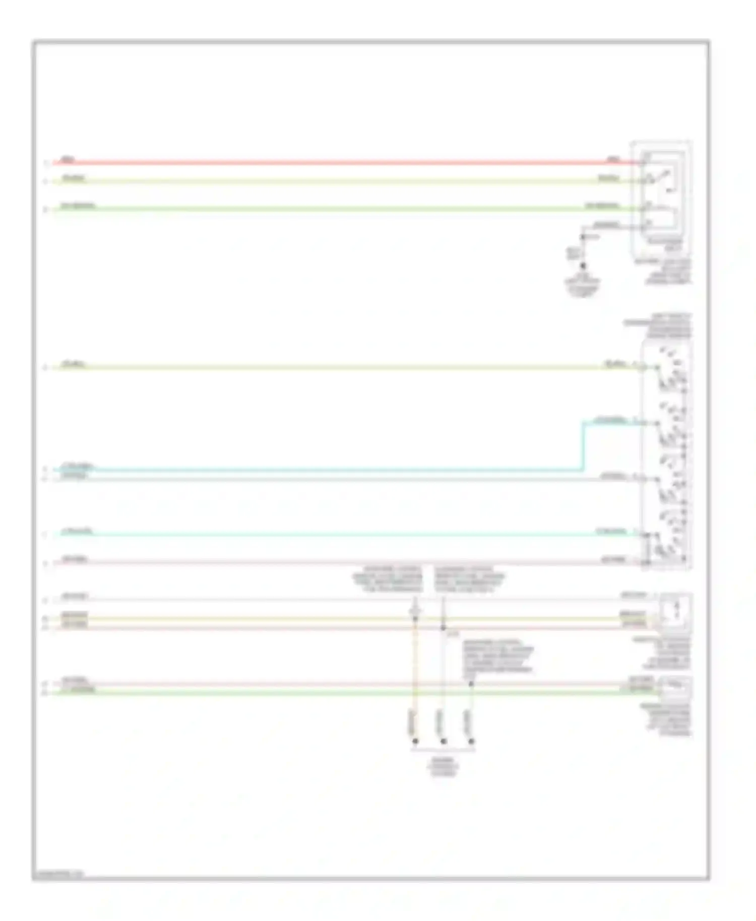 Wiring diagram lt grn/red for Ford Ranger I (1998-2006) (11 of 11)