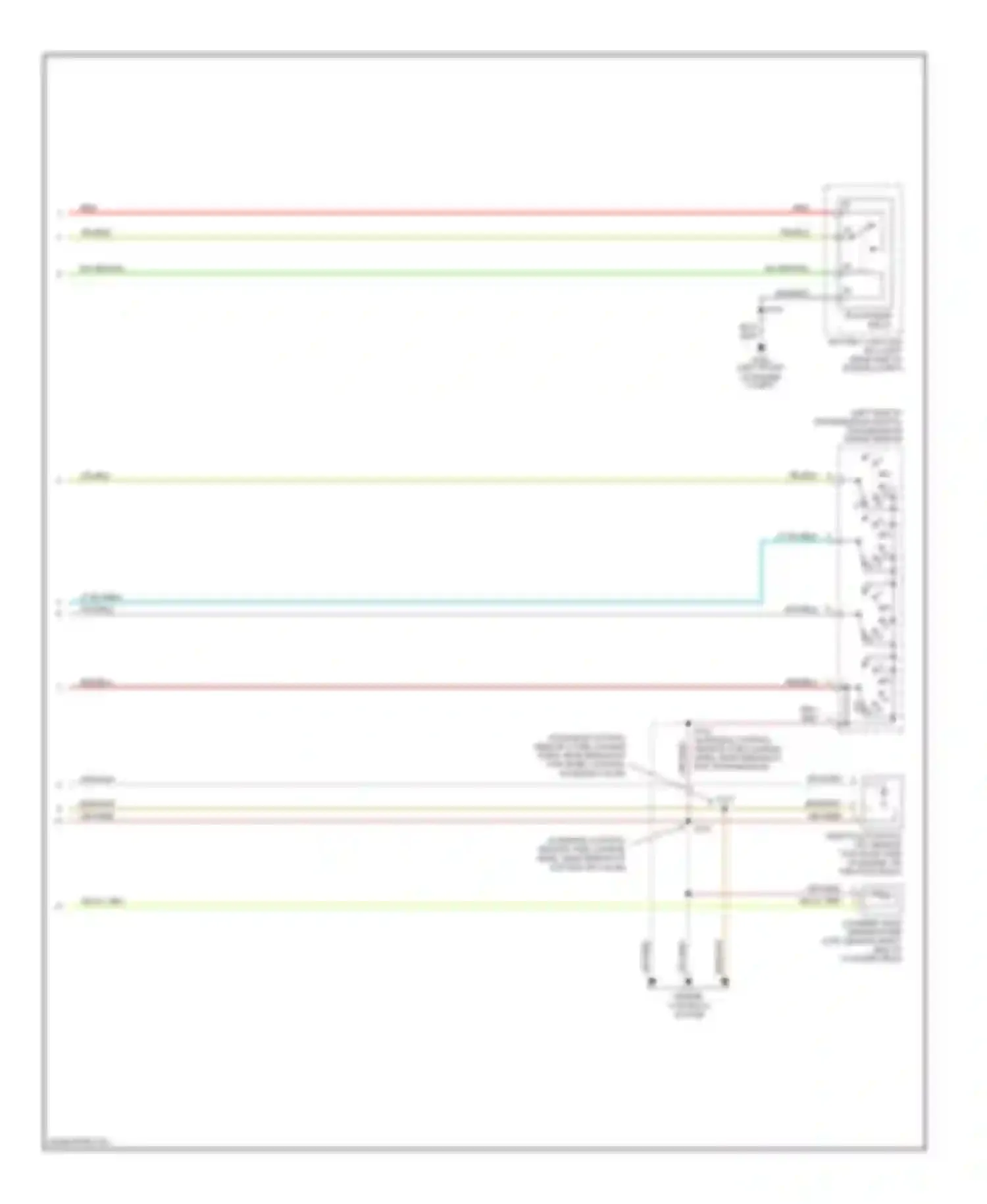 Wiring diagram pcm power relay for Ford Ranger I (1998-2006)