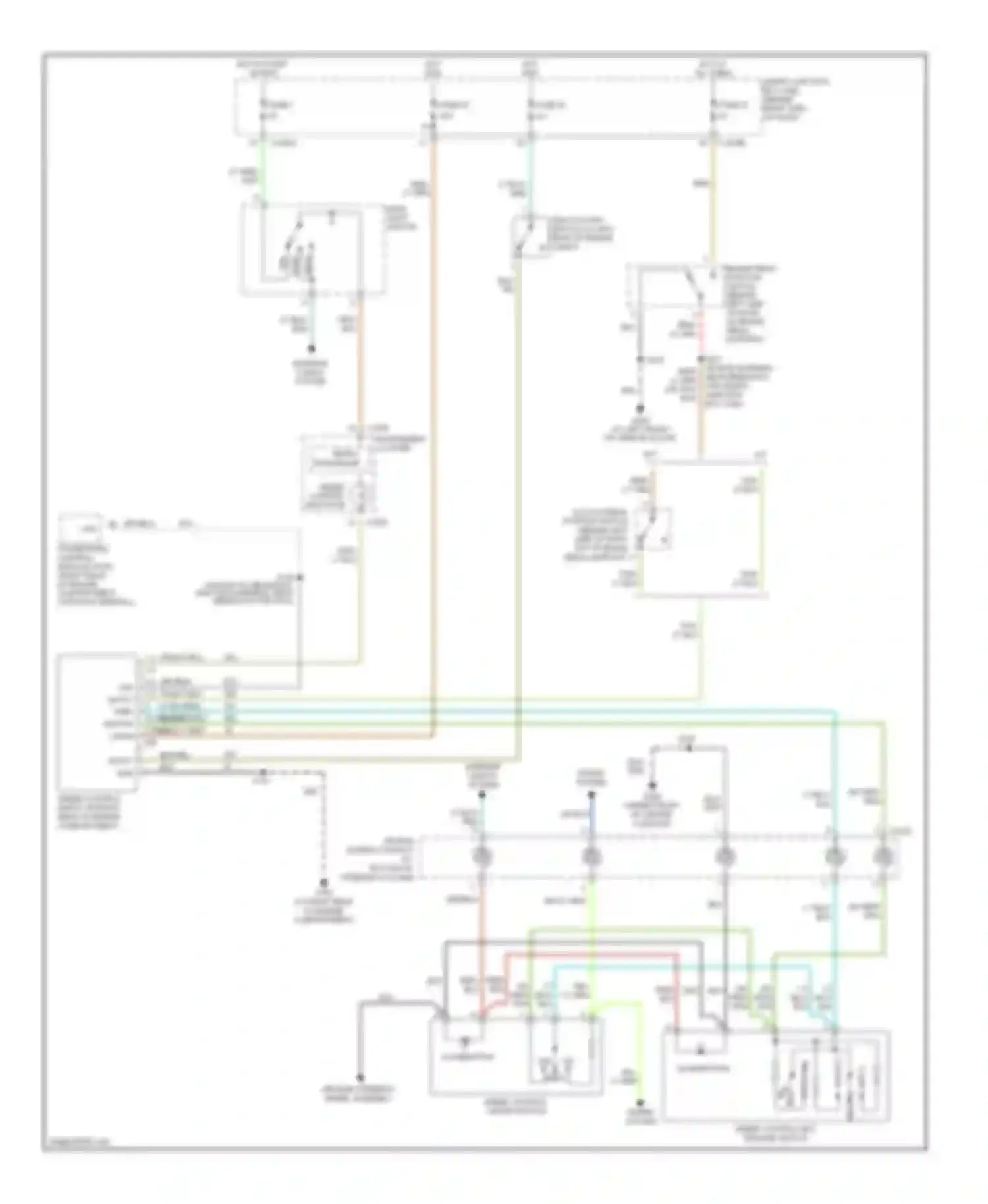 Wiring diagram red for Ford Ranger I (1998-2006) (3 of 45)