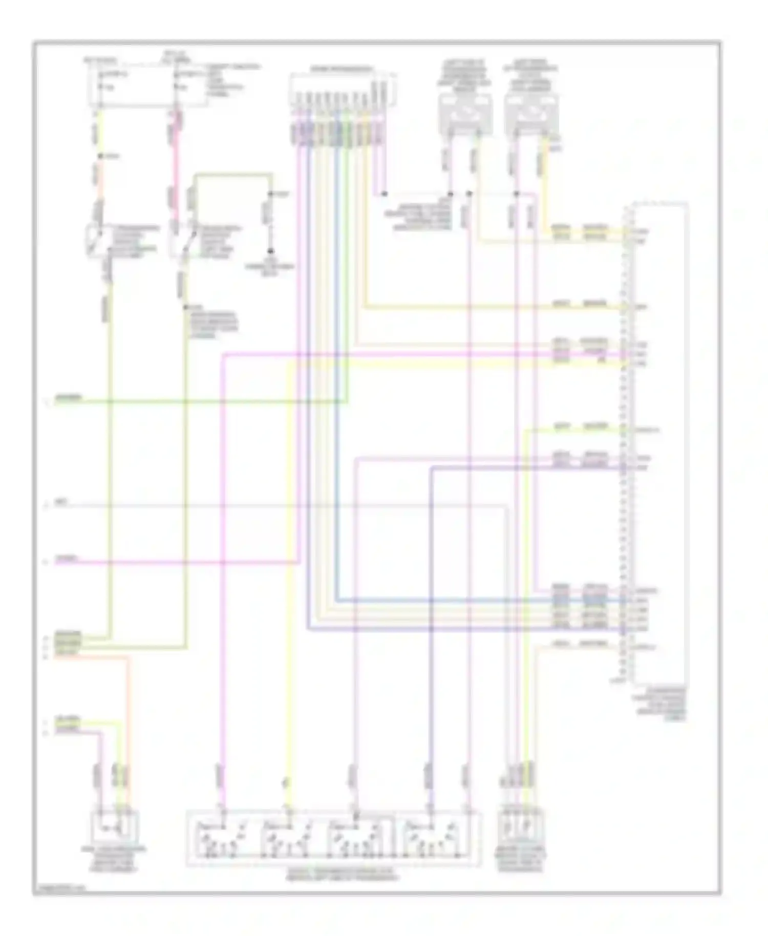 Ranger Ford II facelift (2009-2011): Wiring diagram engine performance 2.3l (4 of 4)