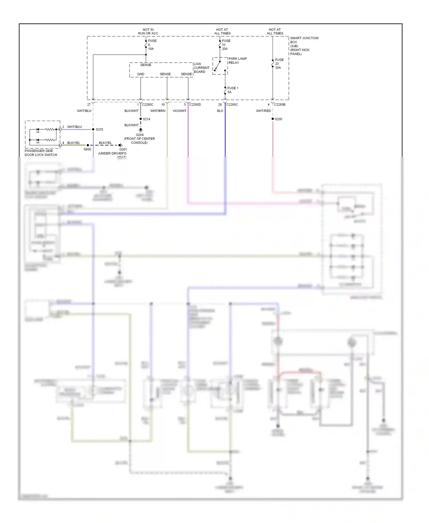 Ford Ranger II facelift (2009-2011) blk wiring diagram  (15 of 29)