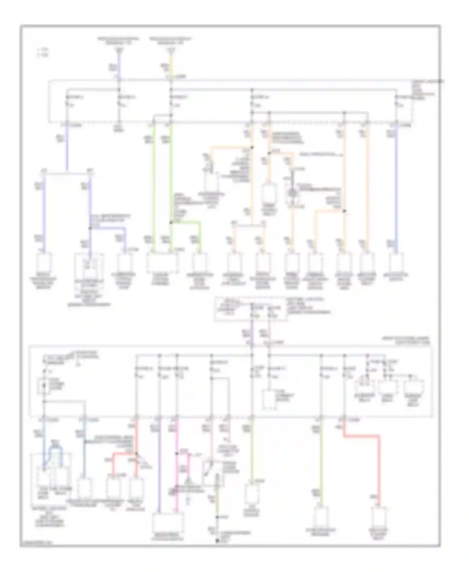 Wiring diagram fuse 28 fuse 11 for Ford Ranger II facelift (2009-2011)