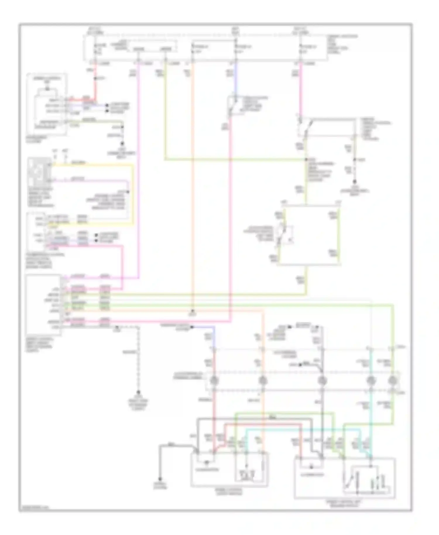 Wiring diagram grn for Ford Ranger II facelift (2009-2011) (4 of 30)