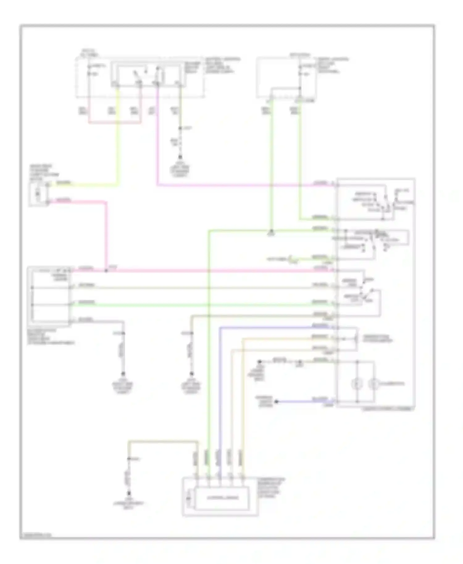Wiring diagram fuse 13 for Ford Ranger II facelift (2009-2011)
