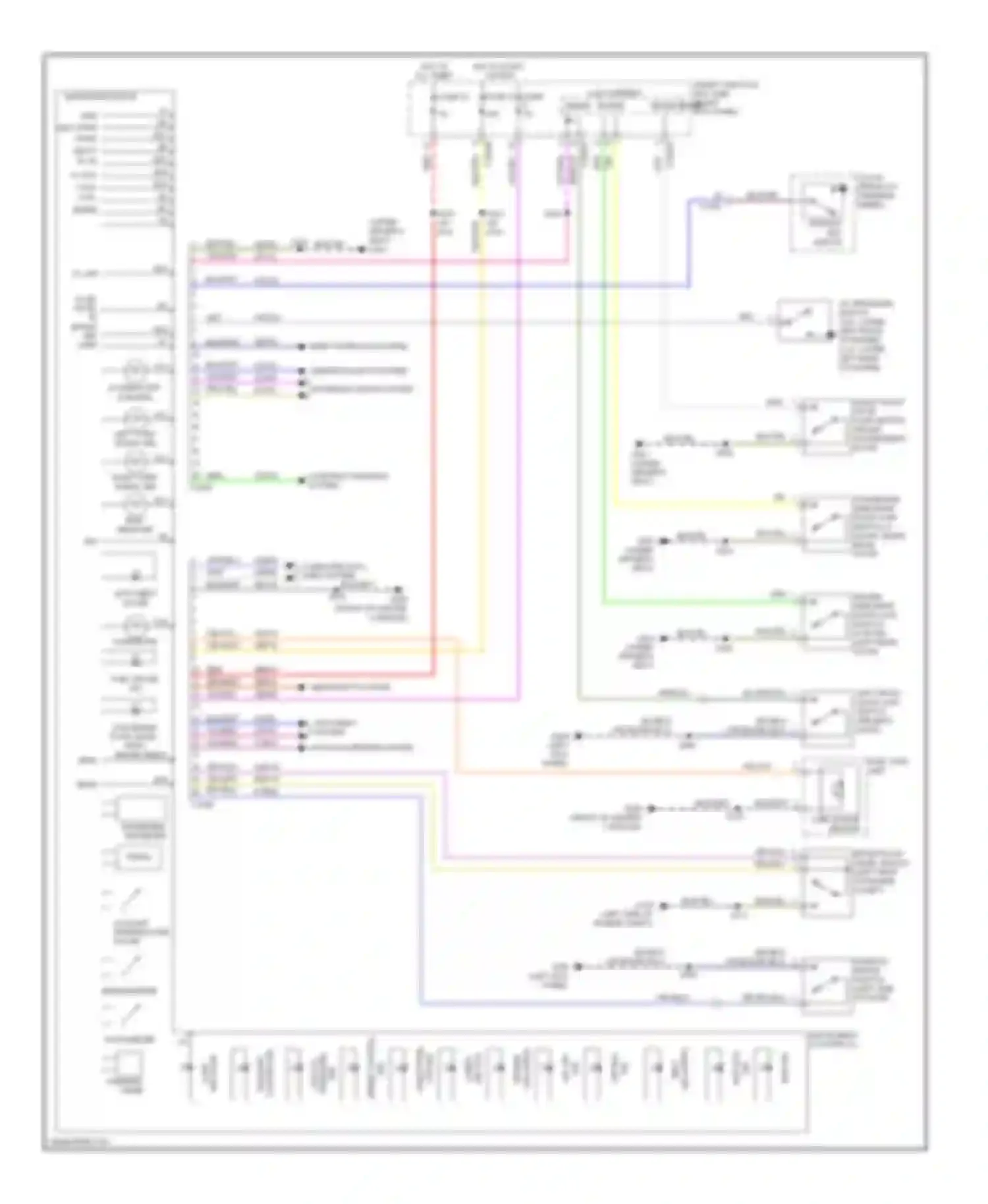 Wiring diagram blk/blu for Ford Ranger II facelift (2009-2011)