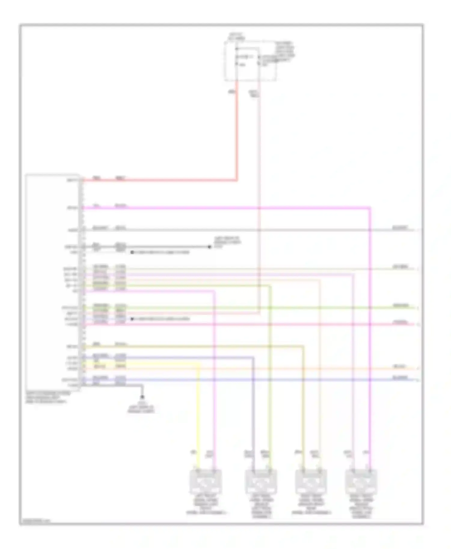 Wiring diagram gry/brn for Ford Ranger II facelift (2009-2011)