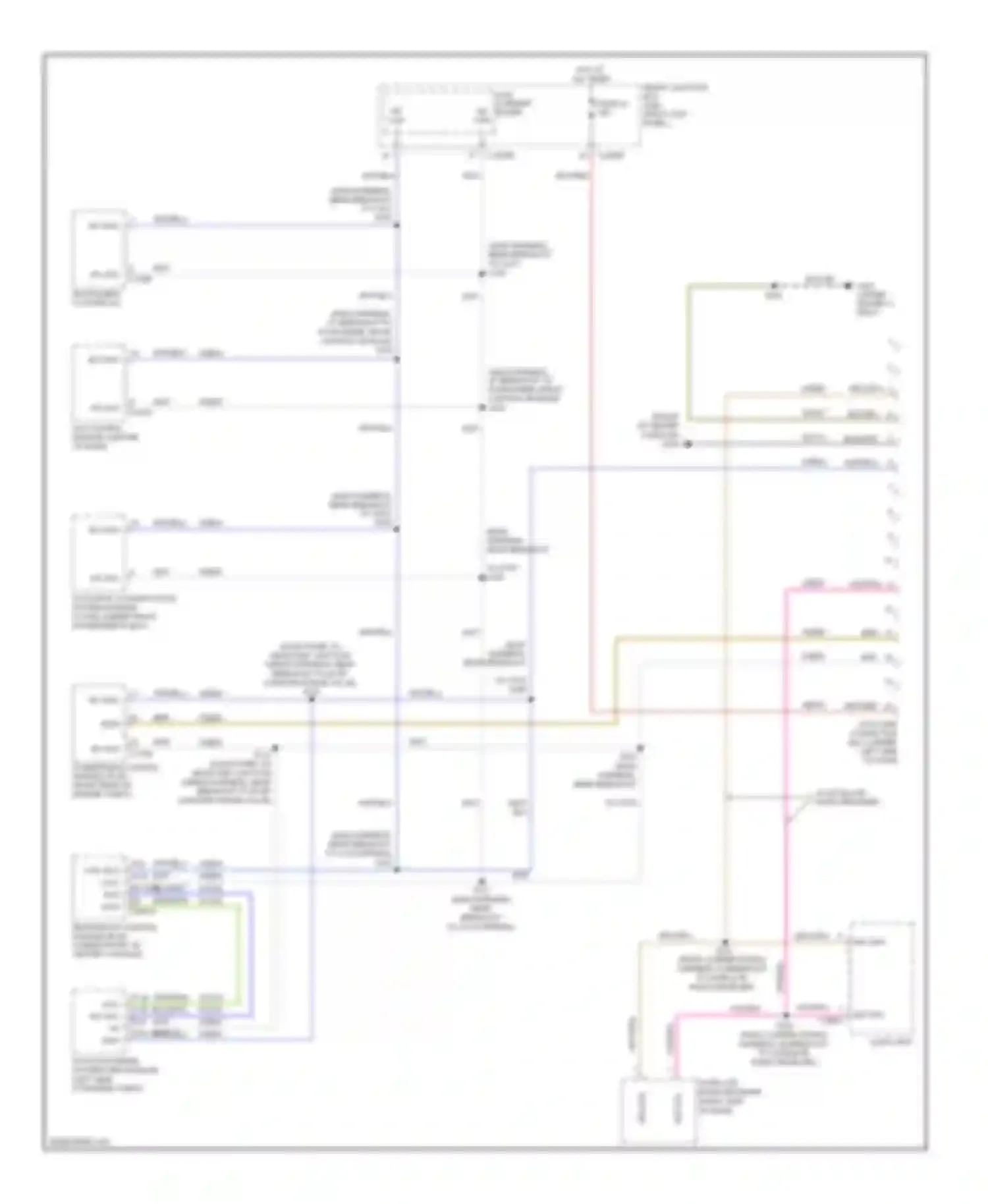 Wiring diagram vio/org for Ford Ranger II facelift (2009-2011)