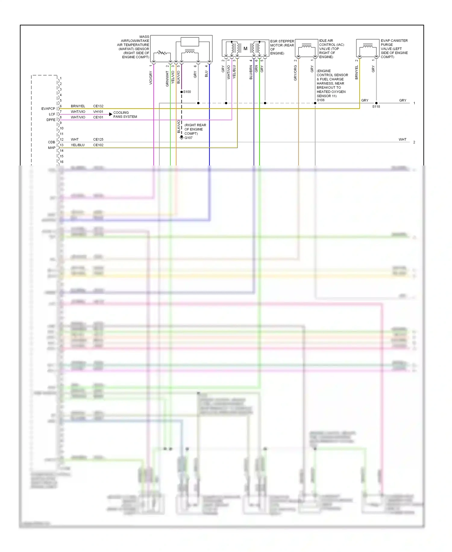 Ford Ranger II facelift (2009-2011) nca wiring diagram  (3 of 21)