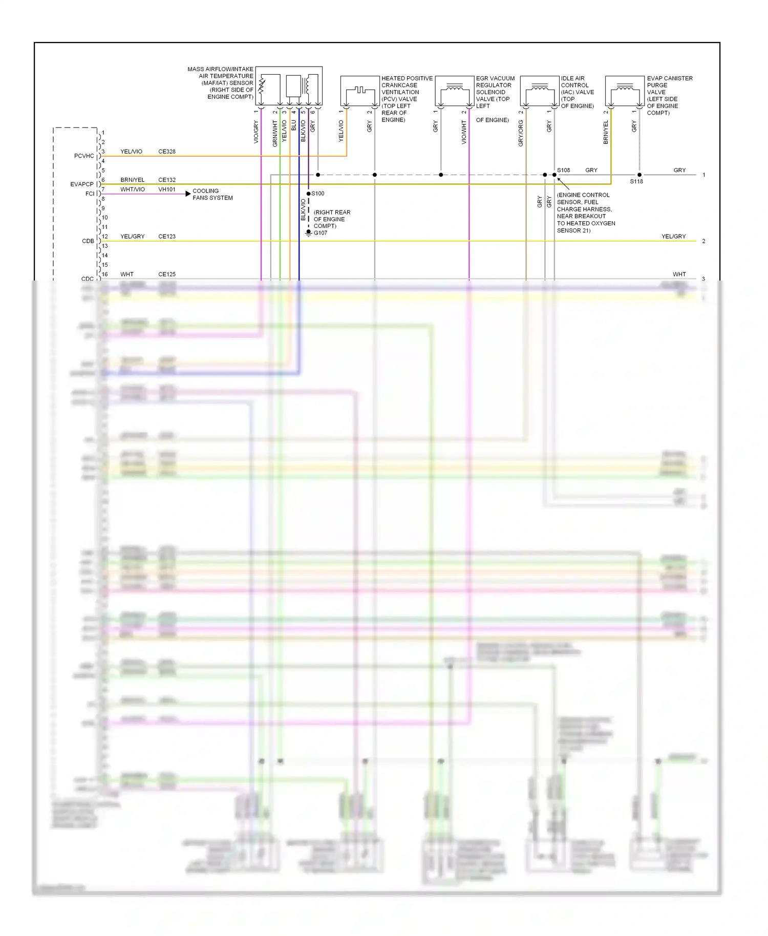 Ford Ranger II facelift (2009-2011) nca wiring diagram  (7 of 21)