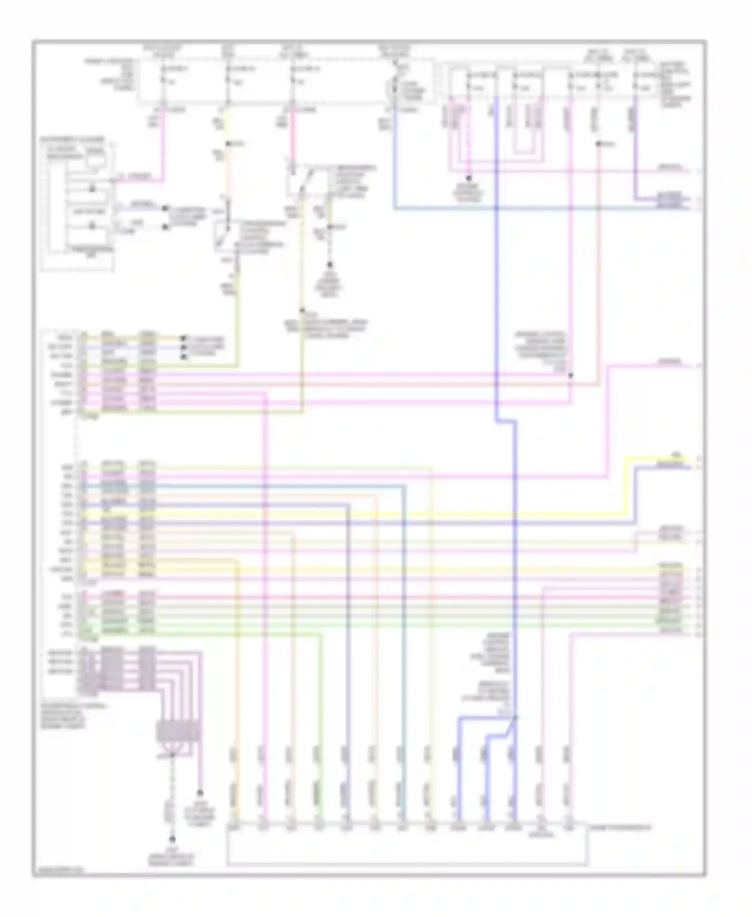 Wiring diagram tcs power vbatt tcc power bpp for Ford Ranger II facelift (2009-2011) (1 of 1)