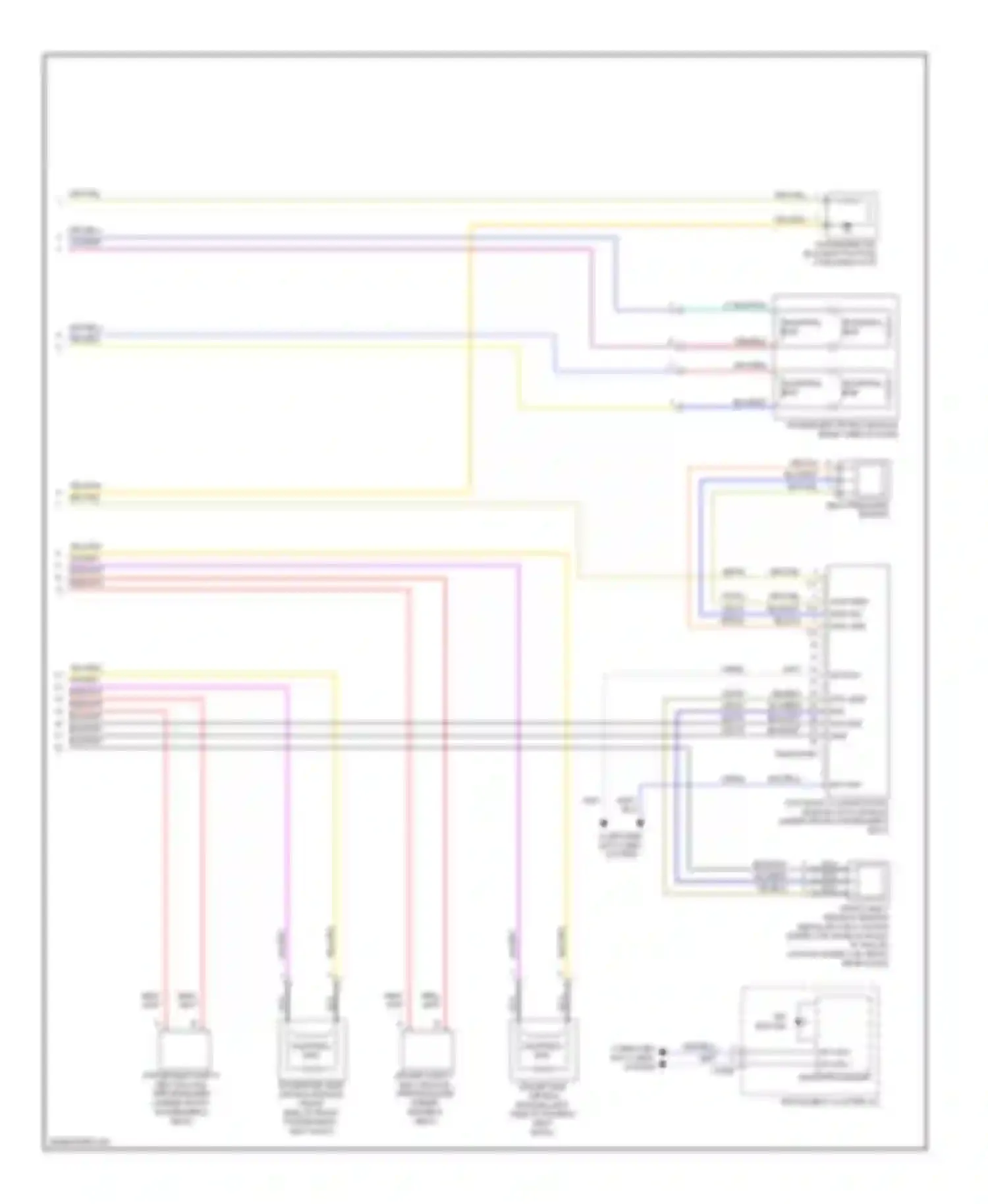 Wiring diagram yel/gry for Ford Ranger II facelift (2009-2011) (4 of 6)