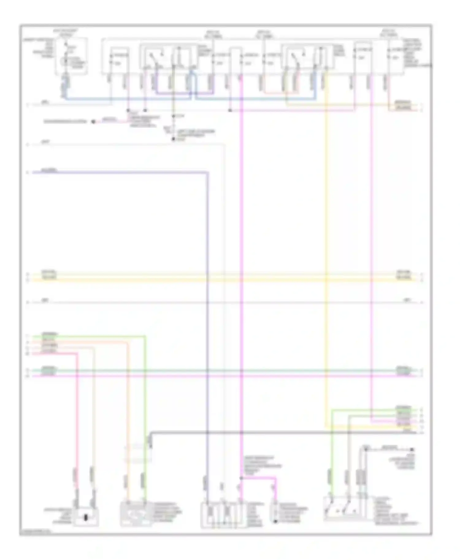 Ranger Ford II (2006-2009): Wiring diagram engine performance 2.3l (2 of 4)