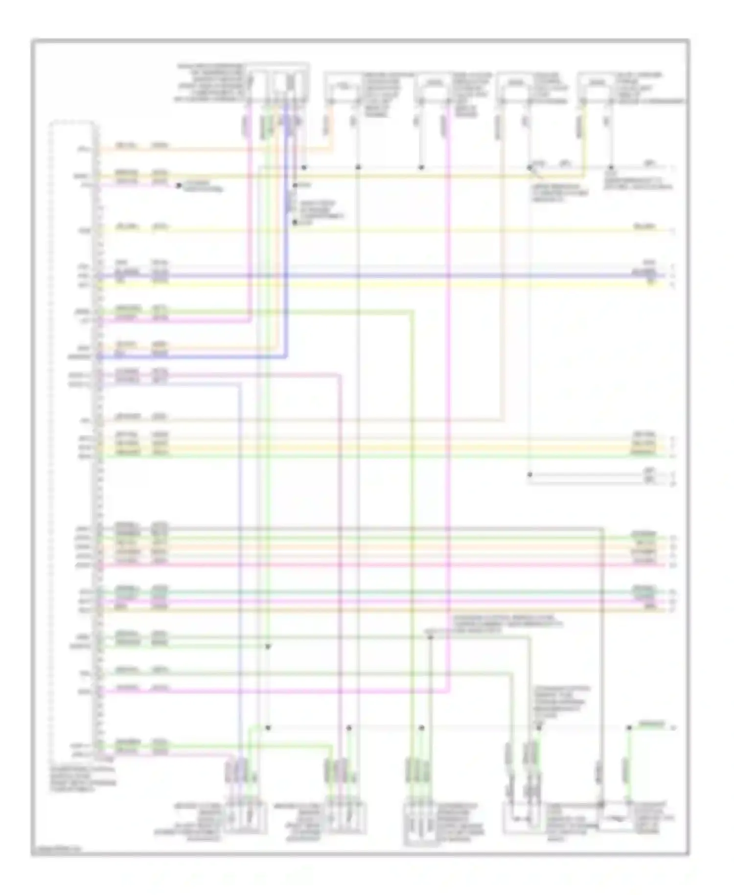 Ranger Ford II (2006-2009): Wiring diagram engine performance 4.0l (1 of 4)
