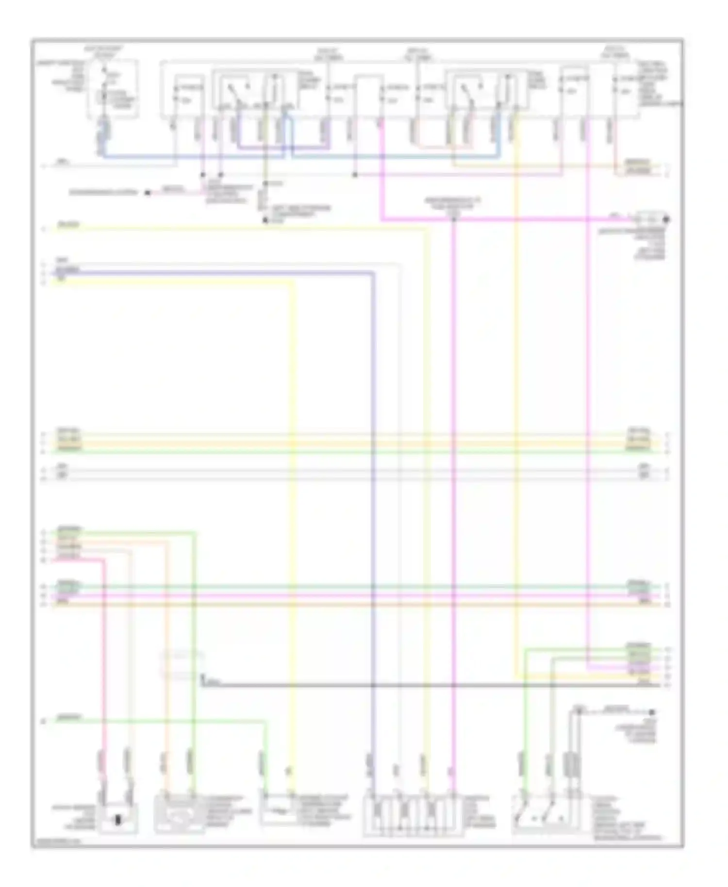 Ranger Ford II (2006-2009): Wiring diagram engine performance 4.0l (2 of 4)