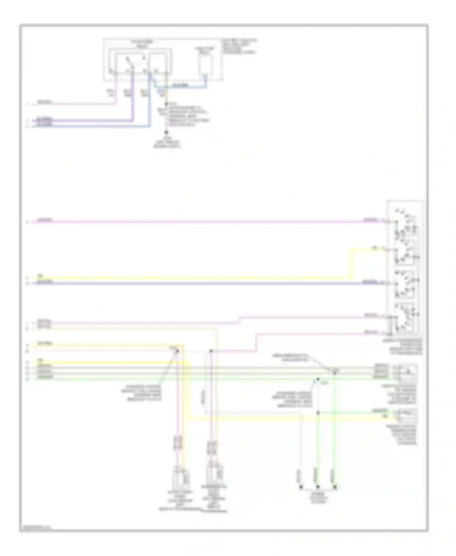 Wiring diagram pcm power relay for Ford Ranger II (2006-2009)