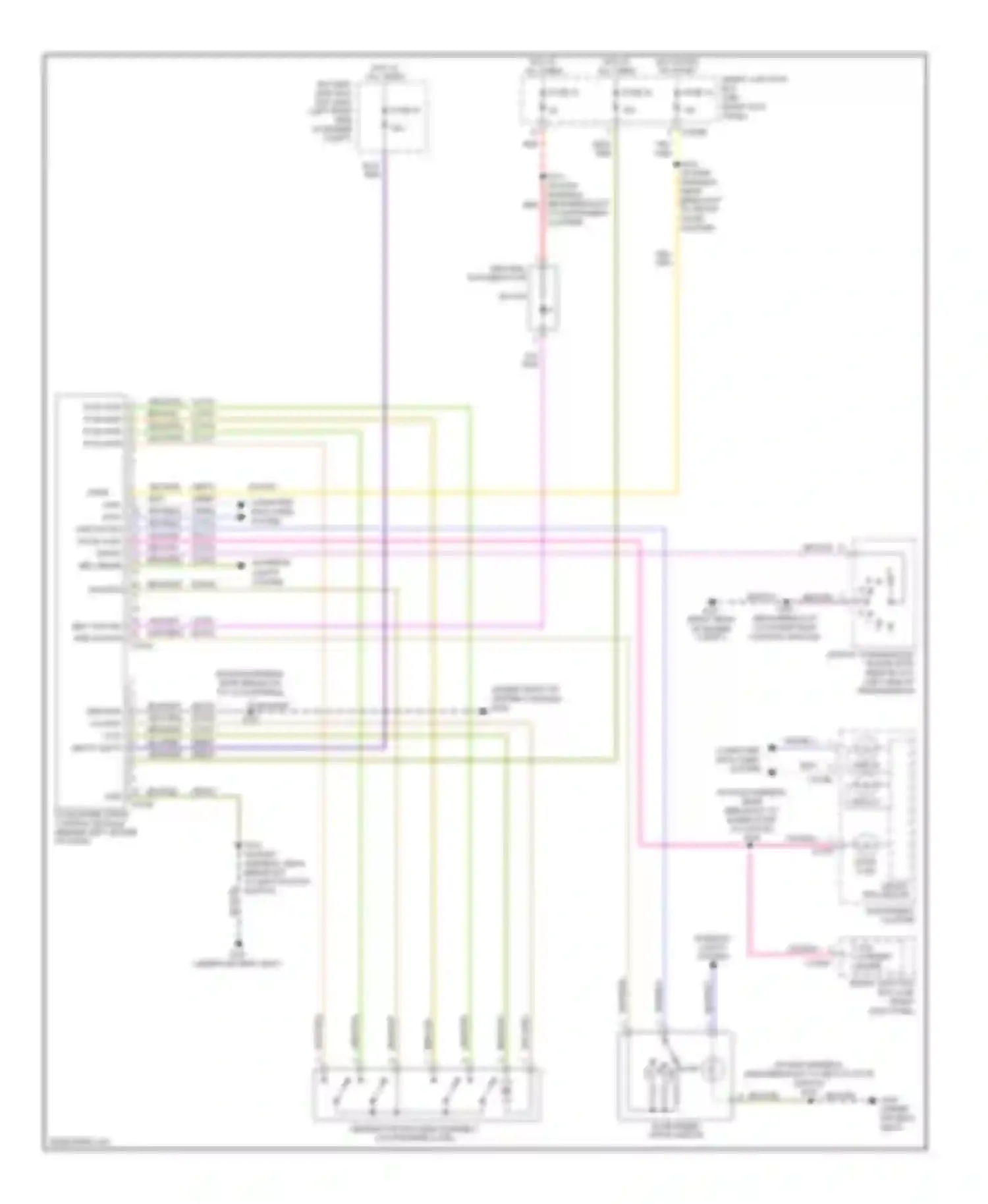 Wiring diagram blk/wht for Ford Ranger II (2006-2009) (11 of 19)