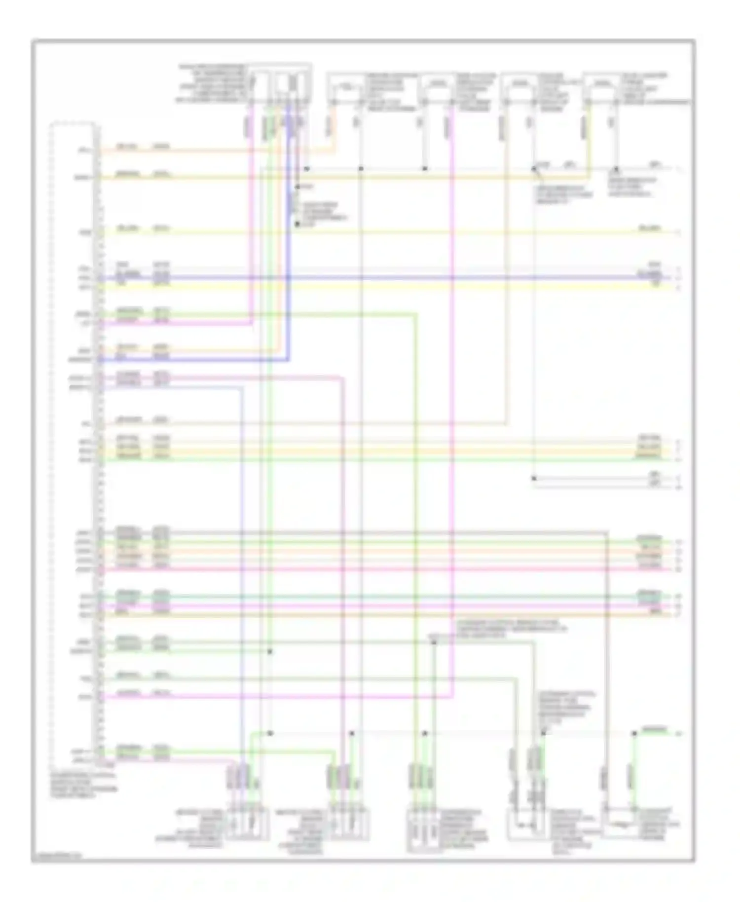 Wiring diagram gry/org for Ford Ranger II (2006-2009)