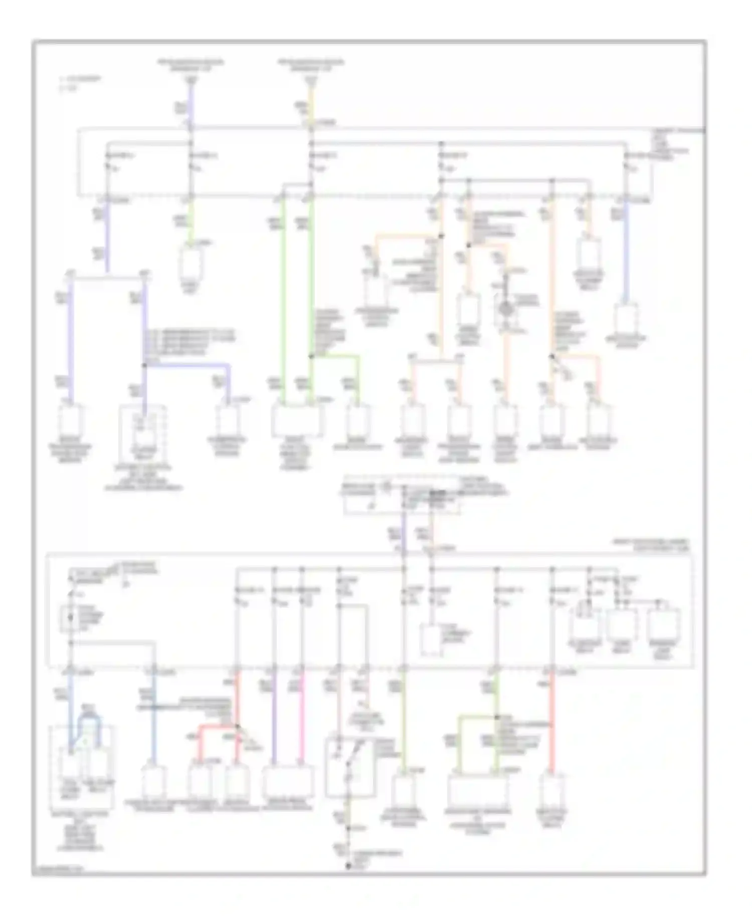 Wiring diagram fuse 13 fuse 16 for Ford Ranger II (2006-2009)
