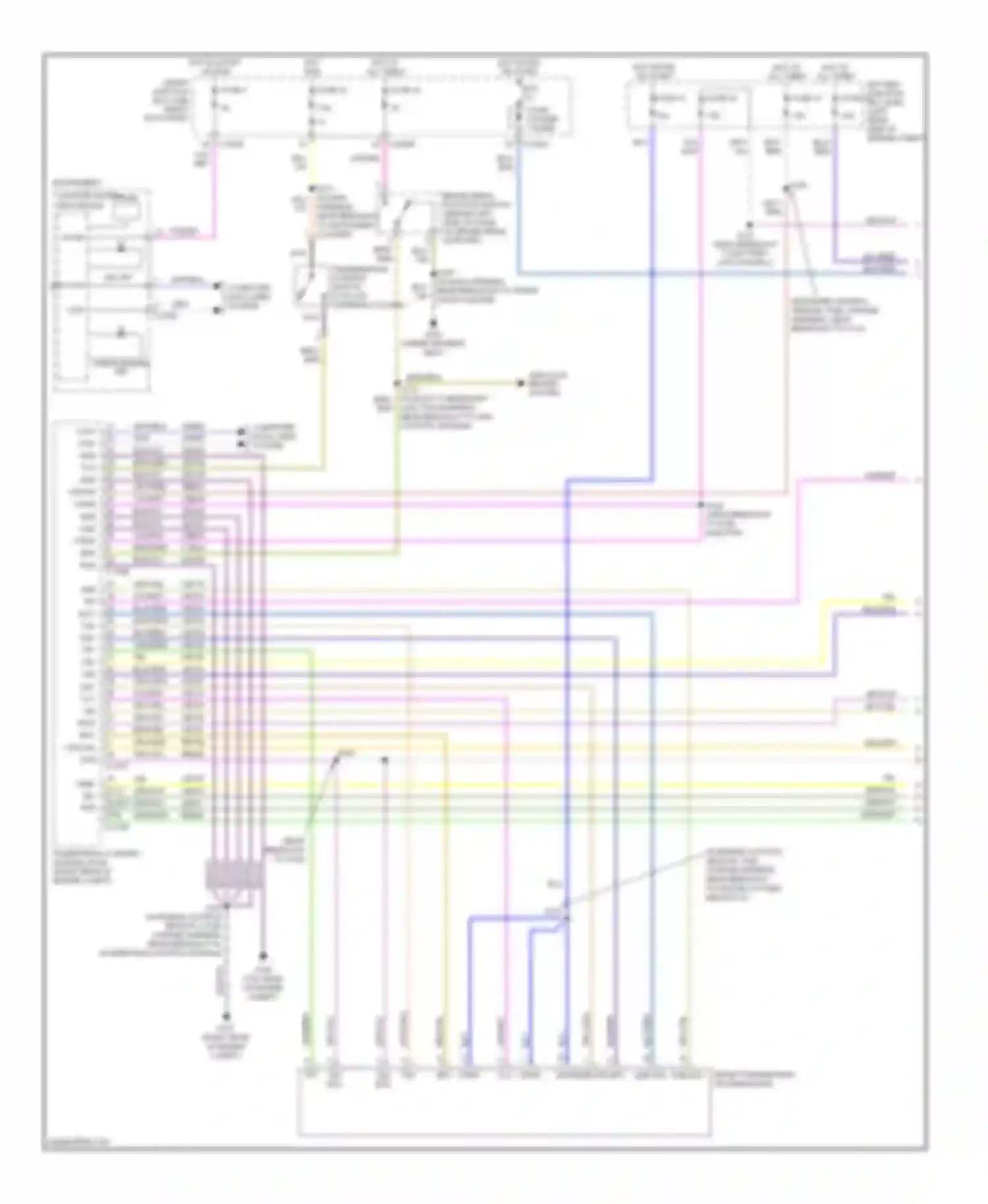 Wiring diagram o/d off ind can+ for Ford Ranger II (2006-2009) (1 of 1)