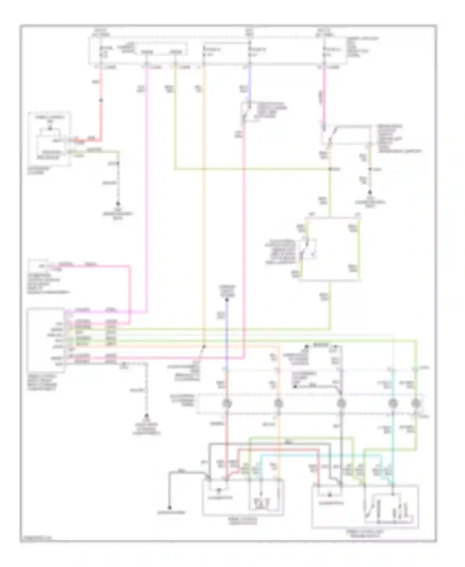 Wiring diagram sense gnd for Ford Ranger II (2006-2009) (1 of 1)