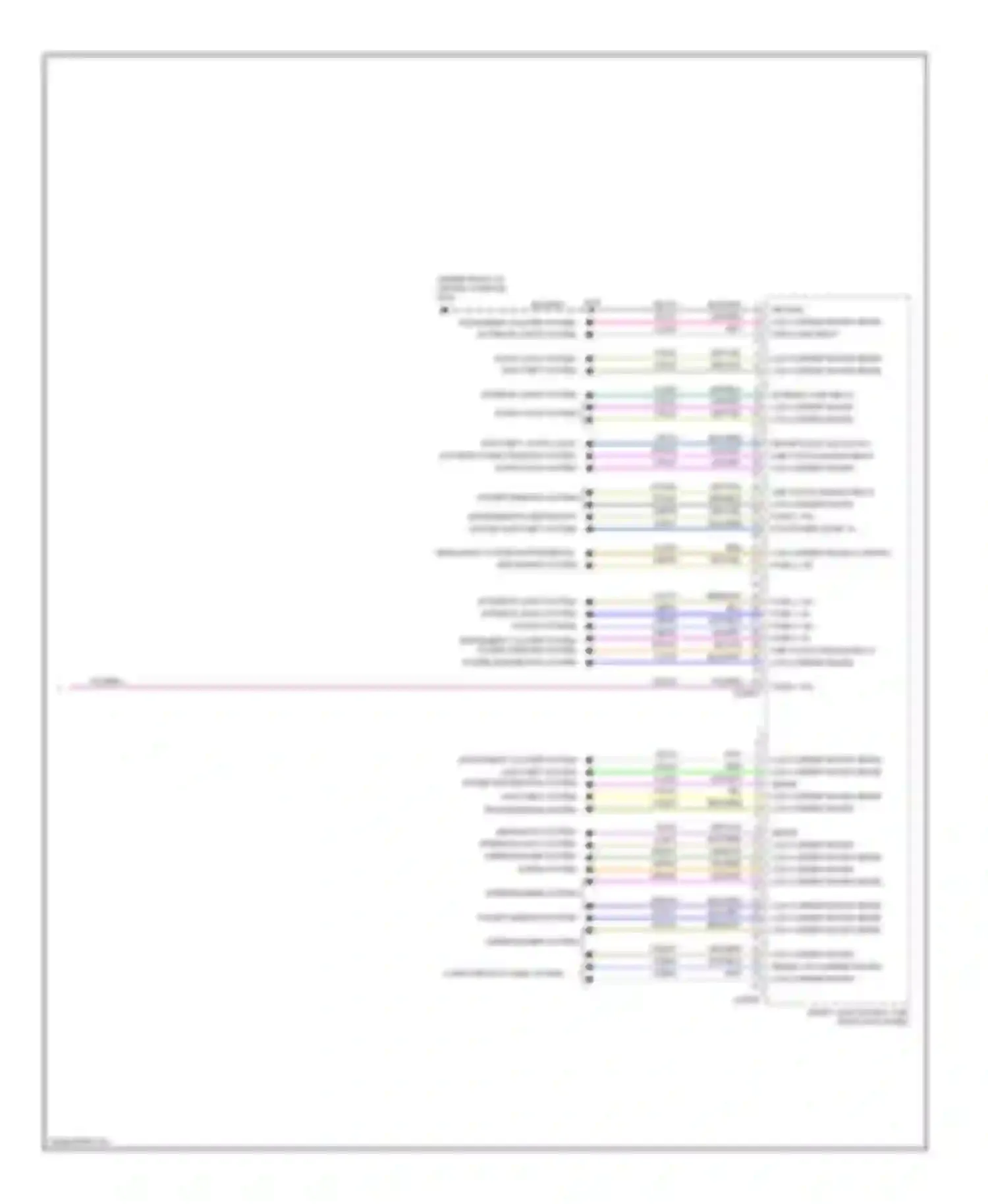 Wiring diagram wiper/washer system for Ford Ranger II (2006-2009) (2 of 2)