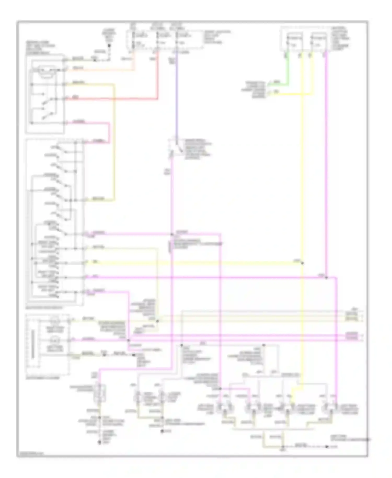 Wiring diagram yel/vio for Ford Ranger II (2006-2009) (12 of 22)