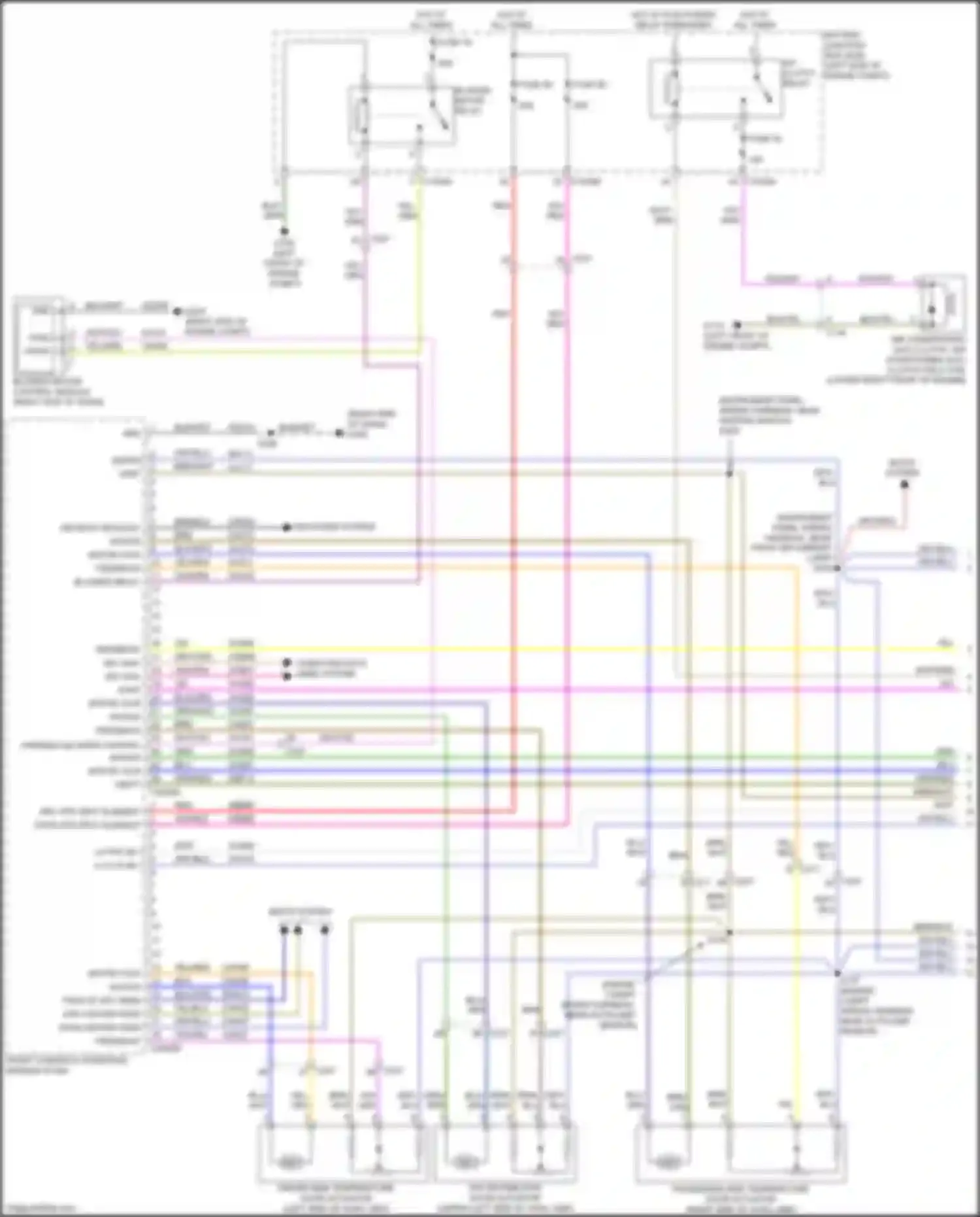 Ranger Ford T6.2 (2022-2024): Automatic a/c circuit (1 of 3)