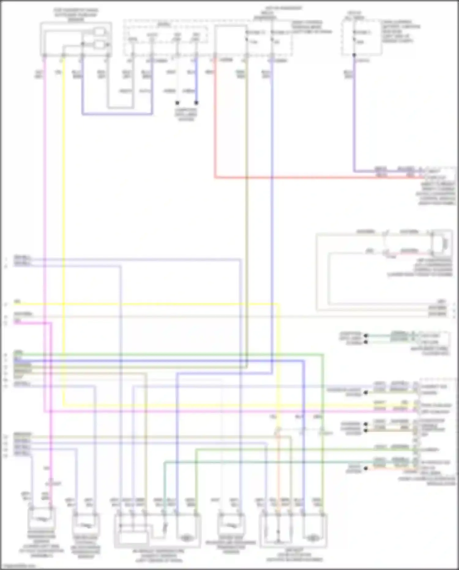 Ranger Ford T6.2 (2022-2024): Automatic a/c circuit (2 of 3)