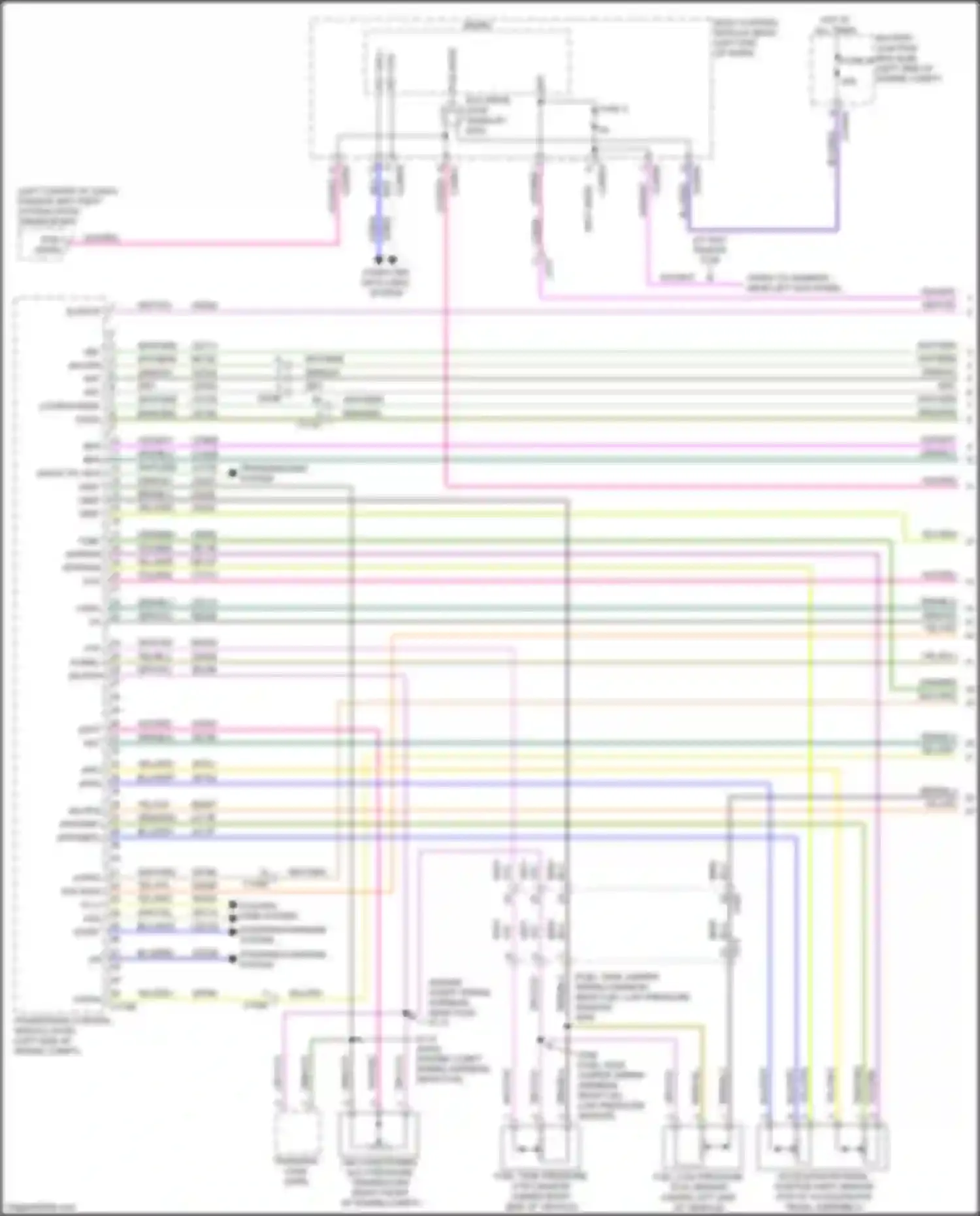 Ranger Ford T6.2 (2022-2024): Wiring diagram engine performance 2.3l turbo (1 of 9)