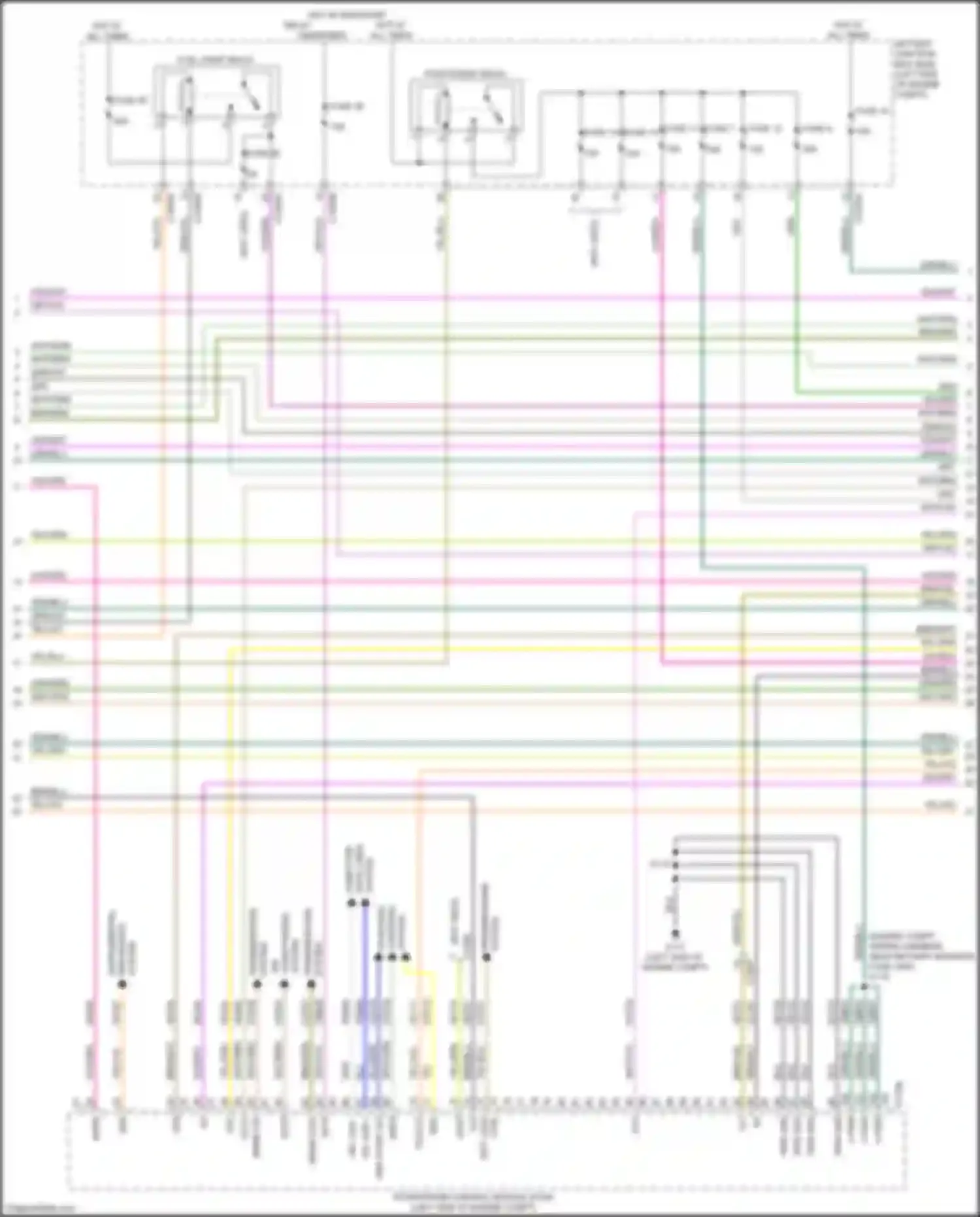 Ranger Ford T6.2 (2022-2024): Wiring diagram engine performance 2.3l turbo (2 of 9)