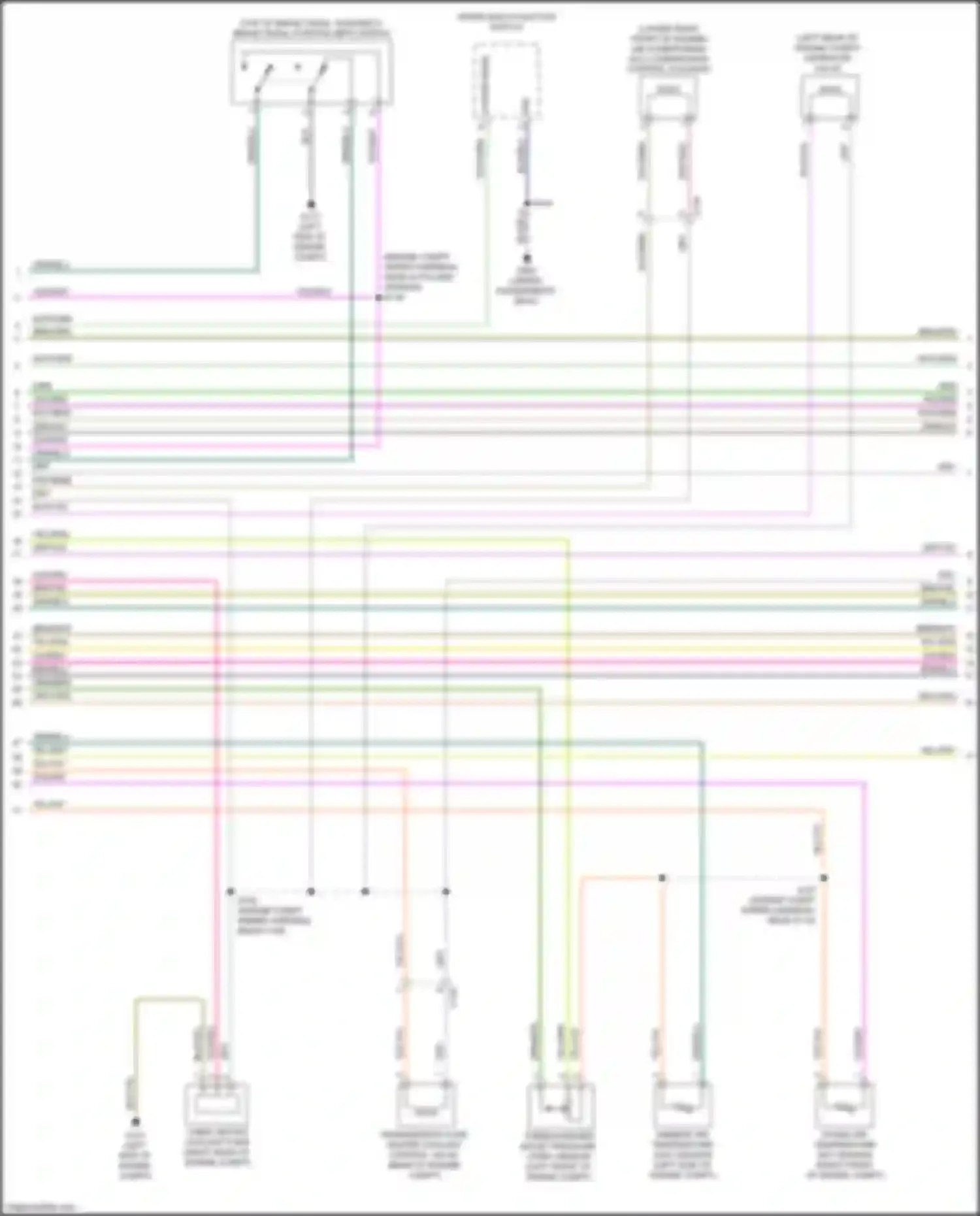 Ranger Ford T6.2 (2022-2024): Wiring diagram engine performance 2.3l turbo (3 of 9)