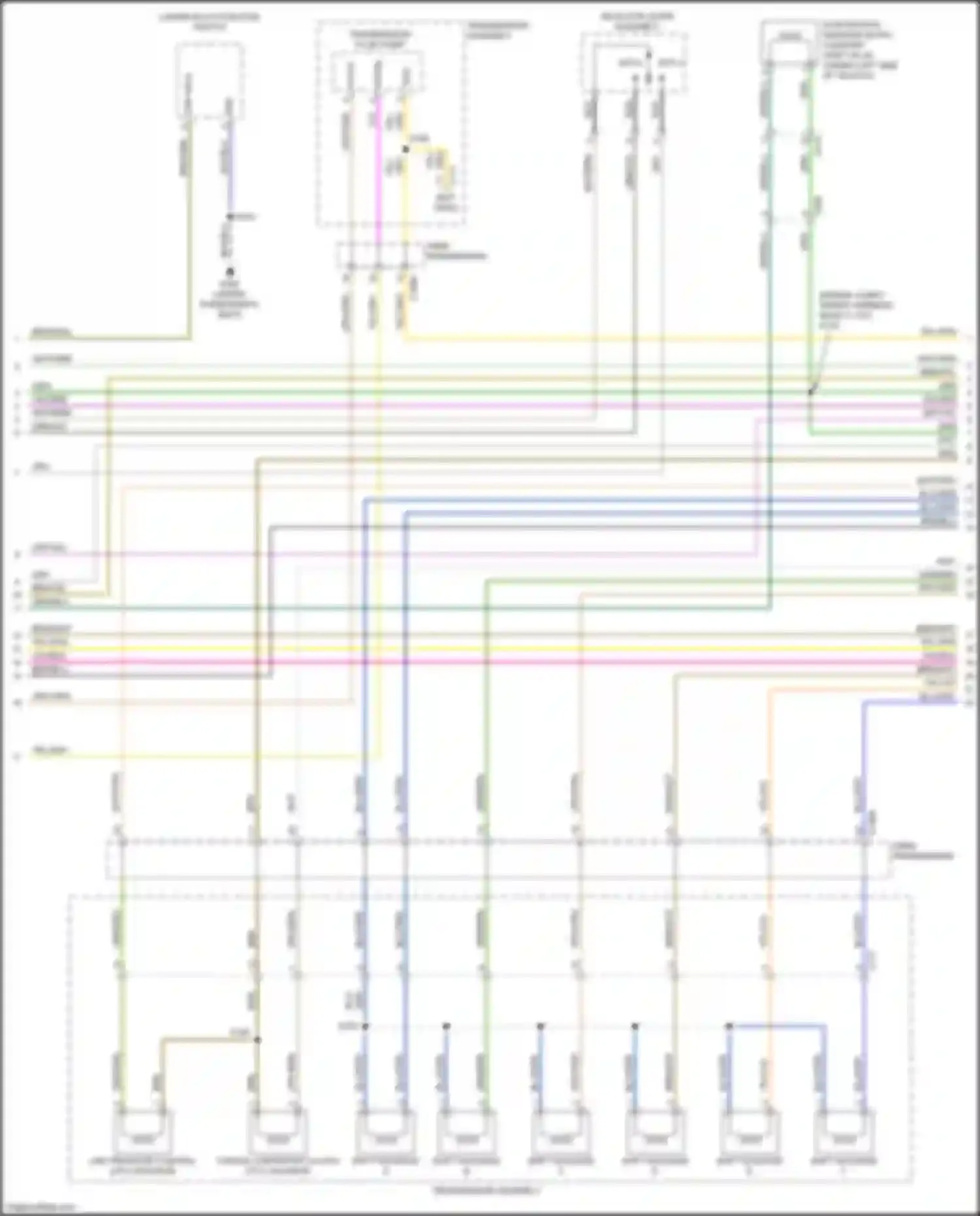 Ranger Ford T6.2 (2022-2024): Wiring diagram engine performance 2.3l turbo (4 of 9)