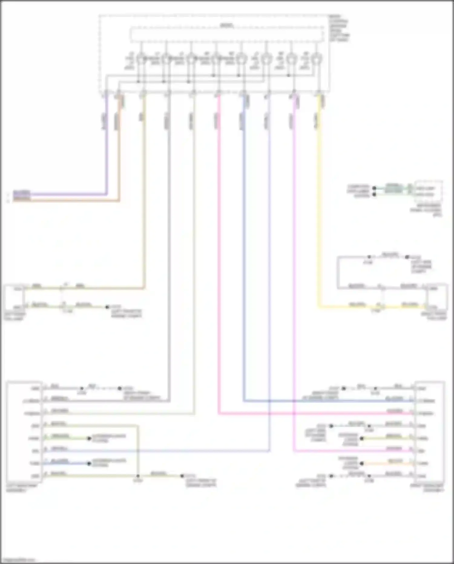 Ranger Ford T6.2 (2022-2024): Headlights circuit (2 of 2)