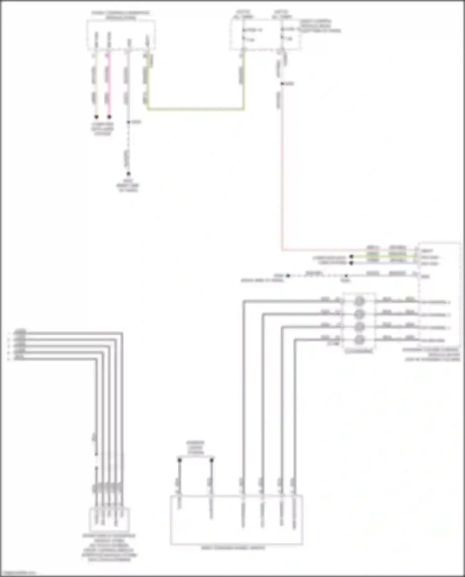 Ranger Ford T6.2 (2022-2024): Navigation circuit, 6 speakers (4 of 4)