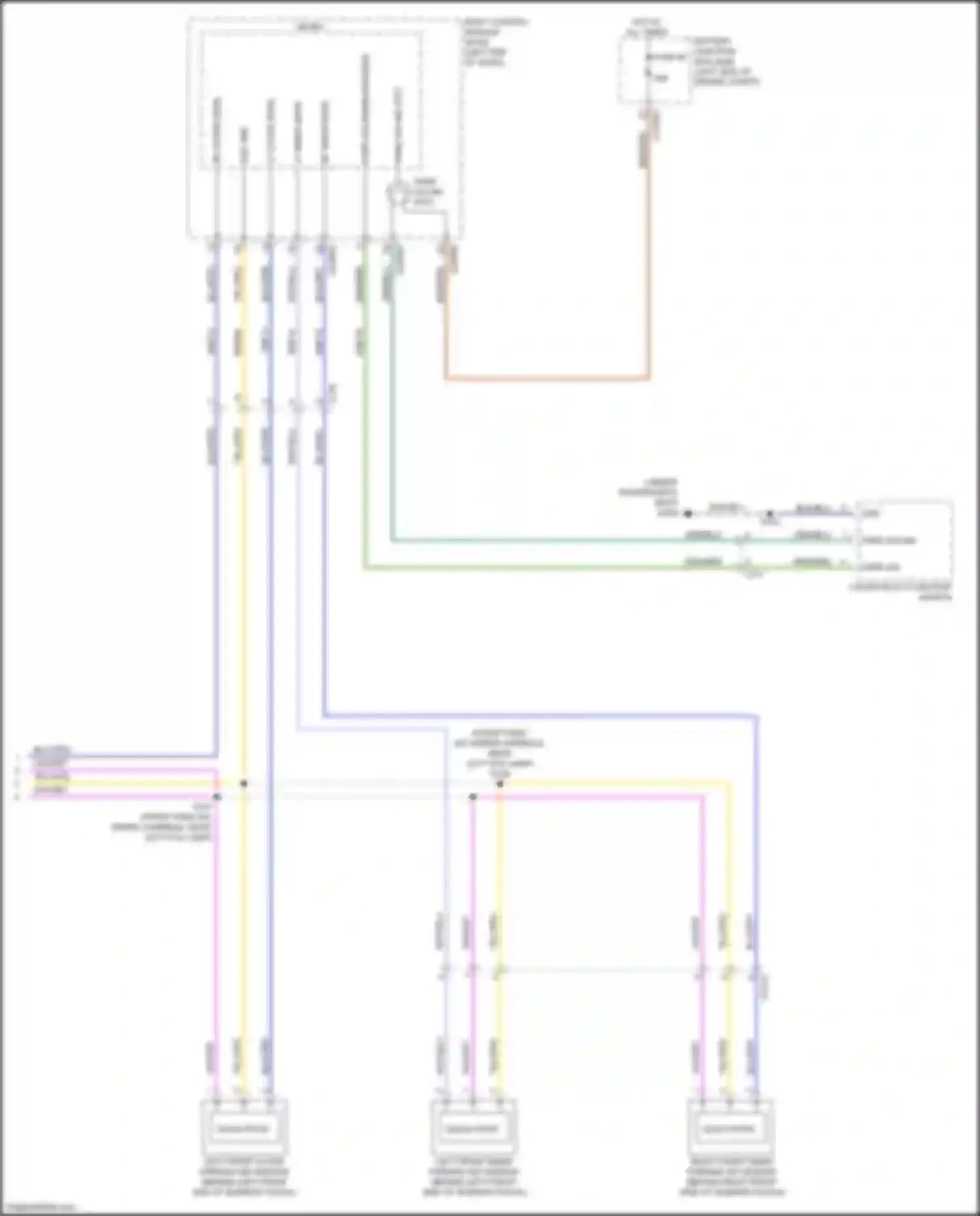 Ranger Ford T6.2 (2022-2024): Parking assistant circuit (2 of 2)