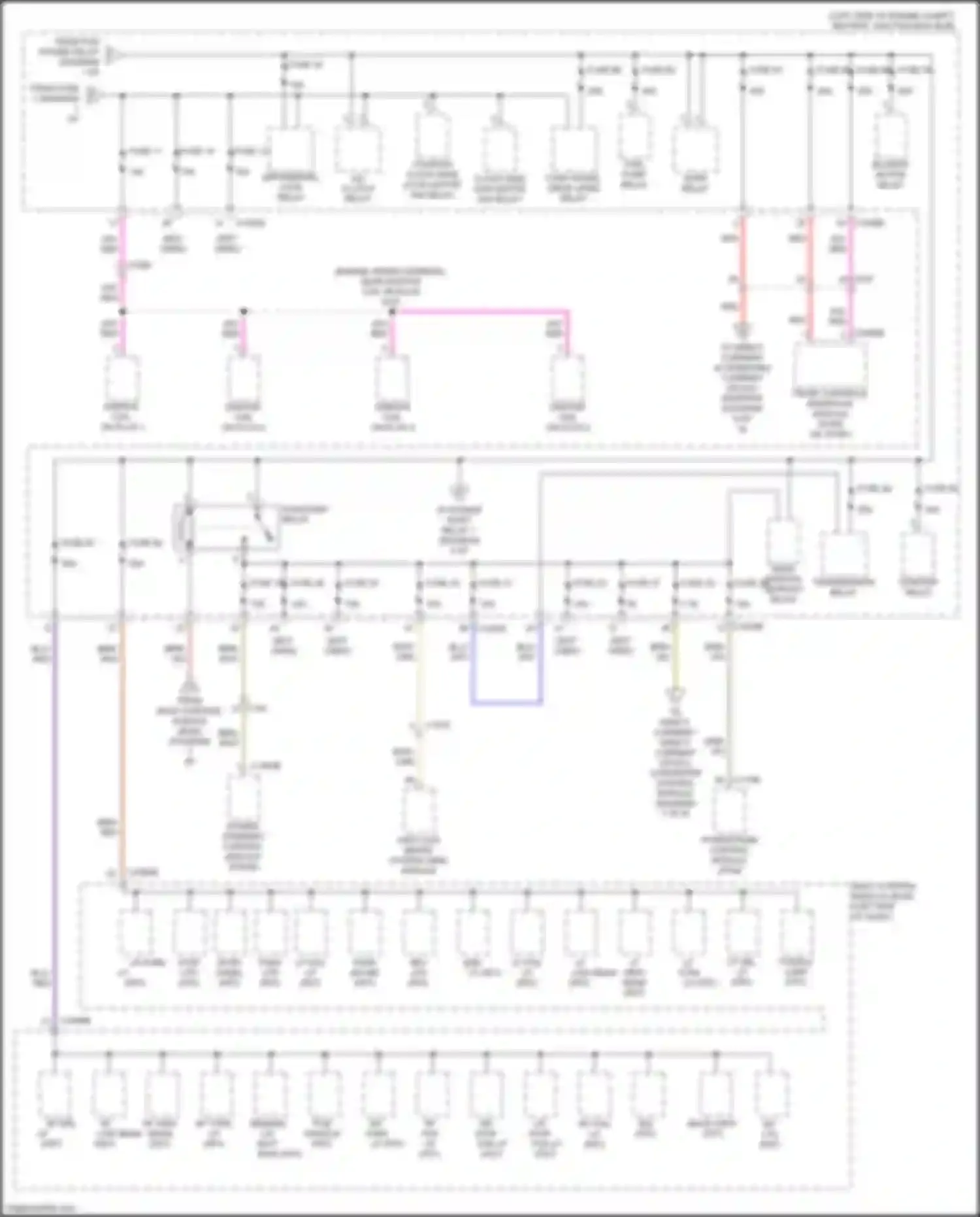 Ranger Ford T6.2 (2022-2024): Power distribution circuit (3 of 8)